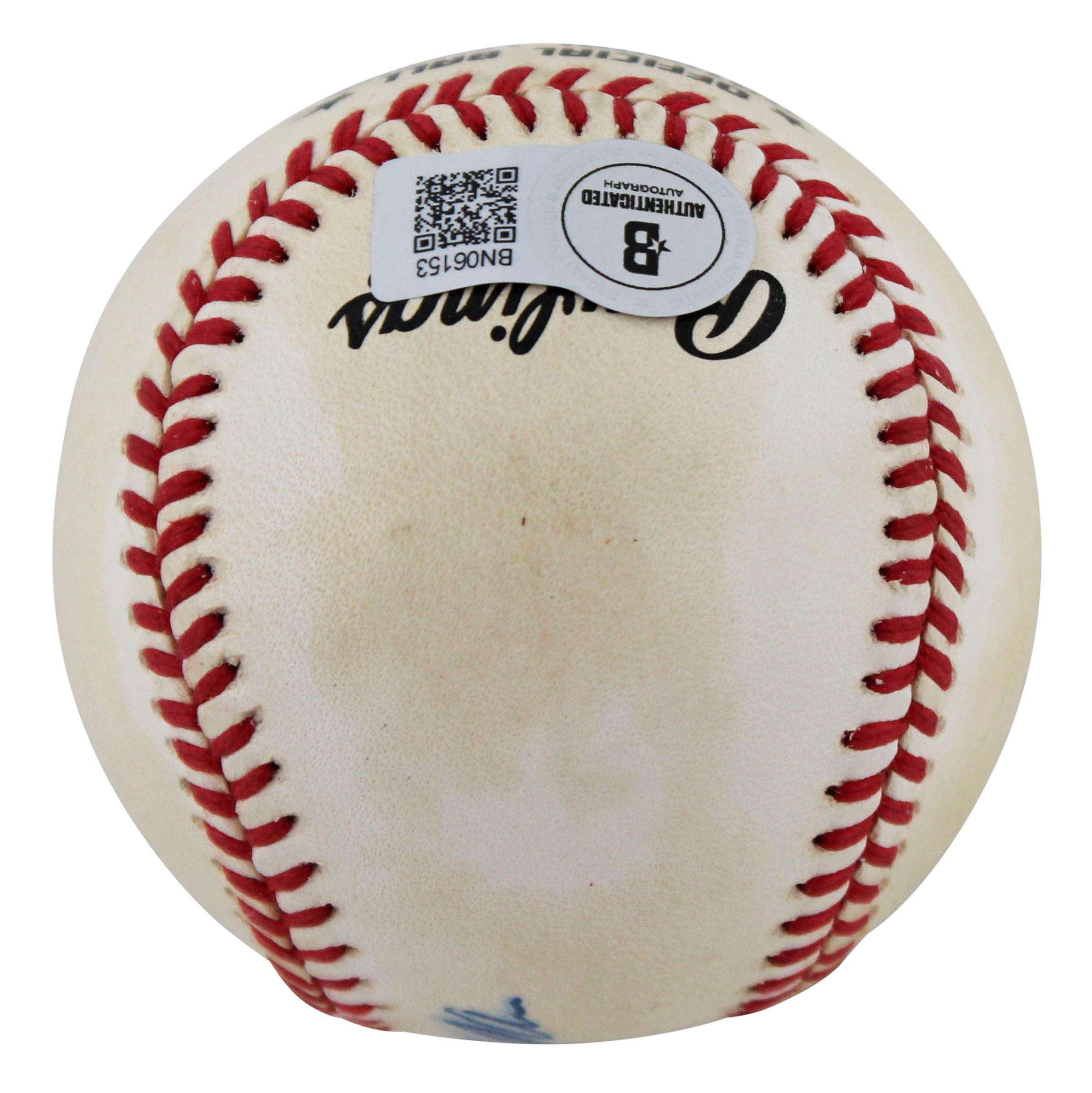 Reds Joe Morgan Authentic Signed William White Onl Baseball BAS #BN06153