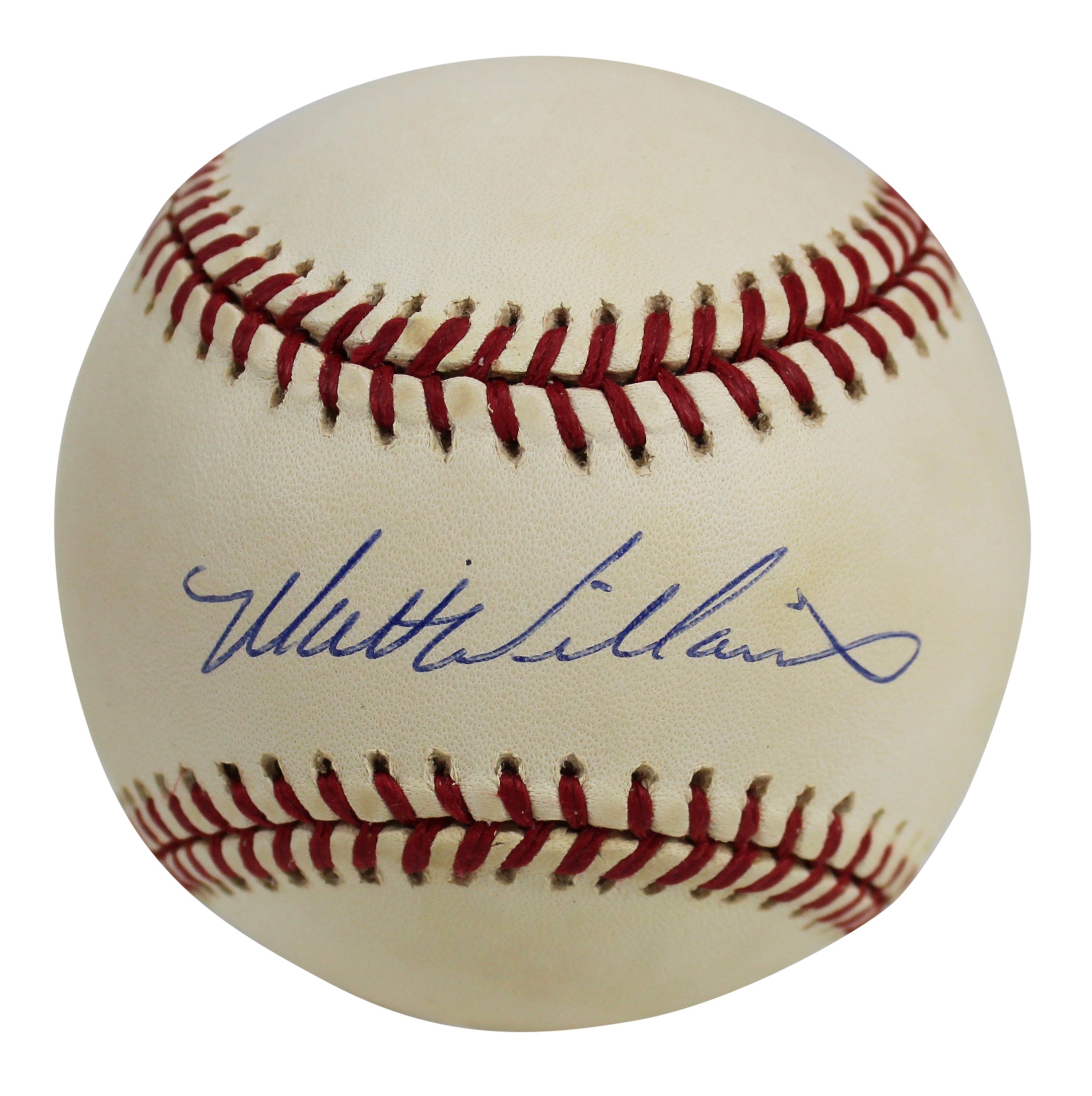 Giants Matt Williams Authentic Signed Coleman Onl Baseball BAS #H91083