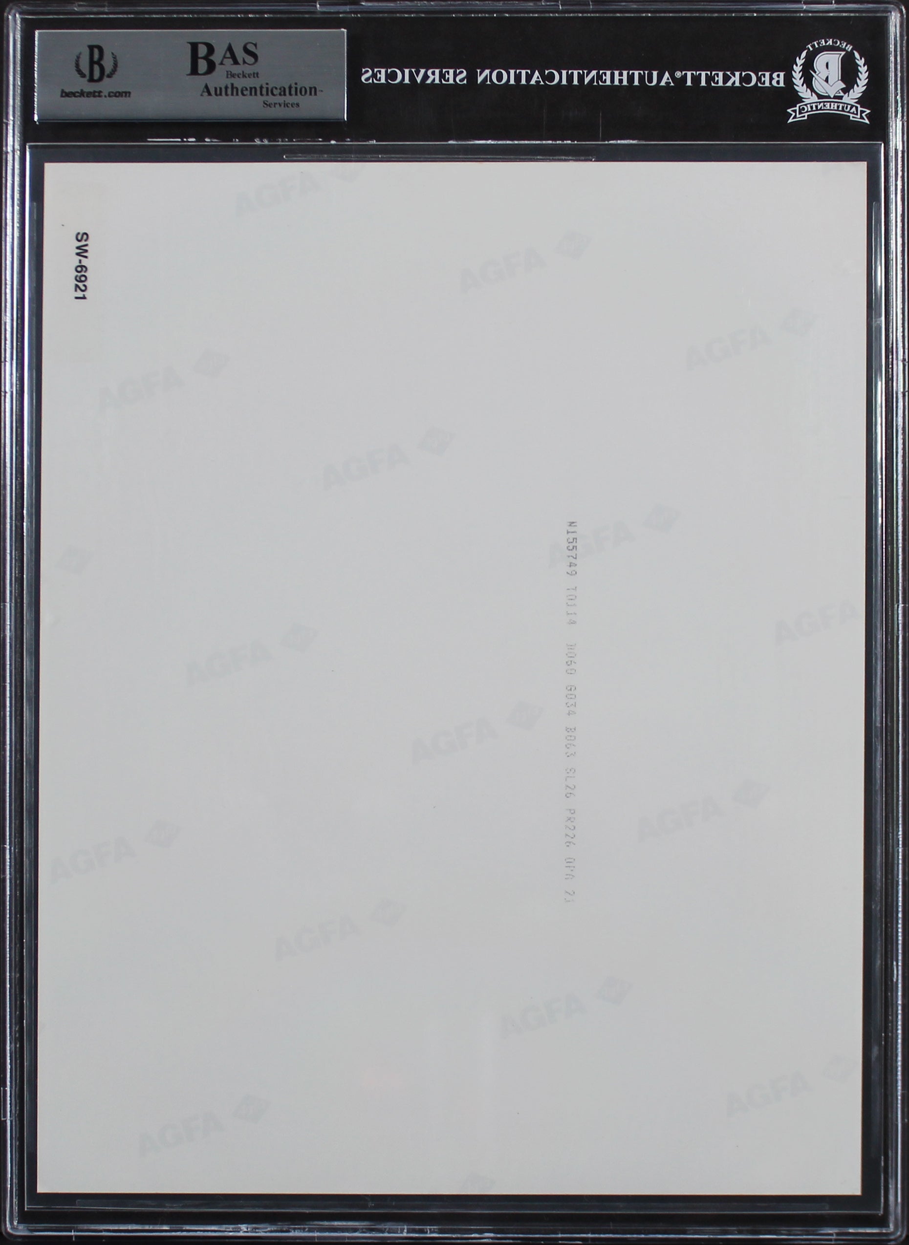 Mark Hamill & Garrick Hagon Star Wars A New Hope  Signed 8x10 Photo BAS Slabbed