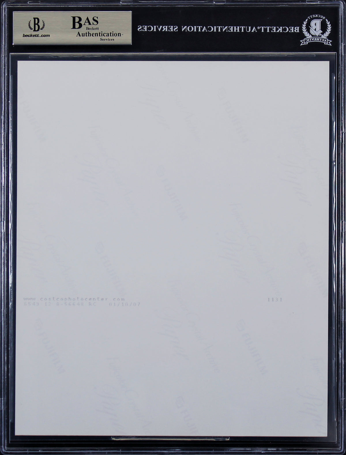 Mark Hamill Star Wars The Empire Strikes Back Signed 8x10 Photo BAS Slabbed