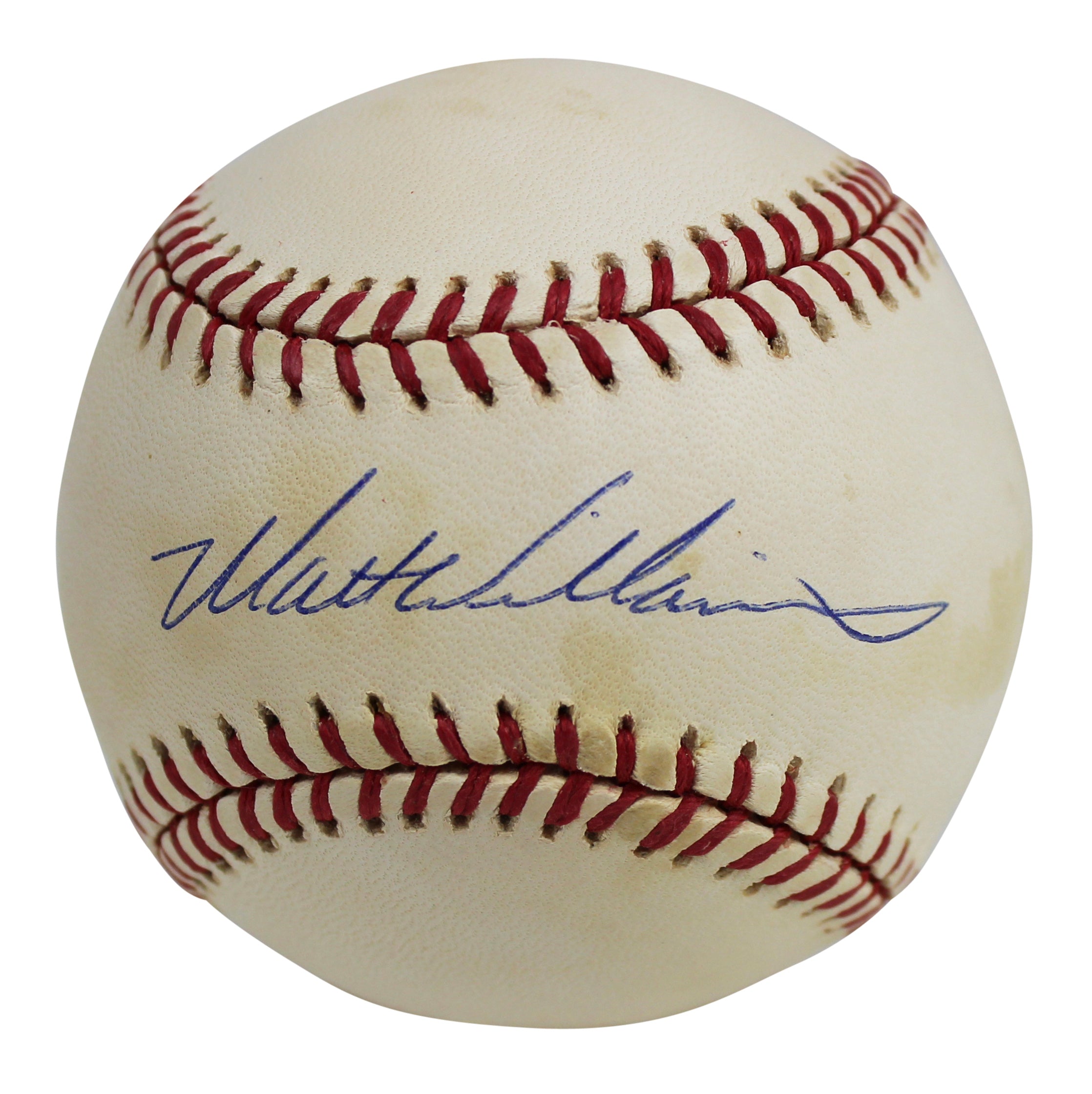 Giants Matt Williams Authentic Signed Coleman Onl Baseball BAS #H91244