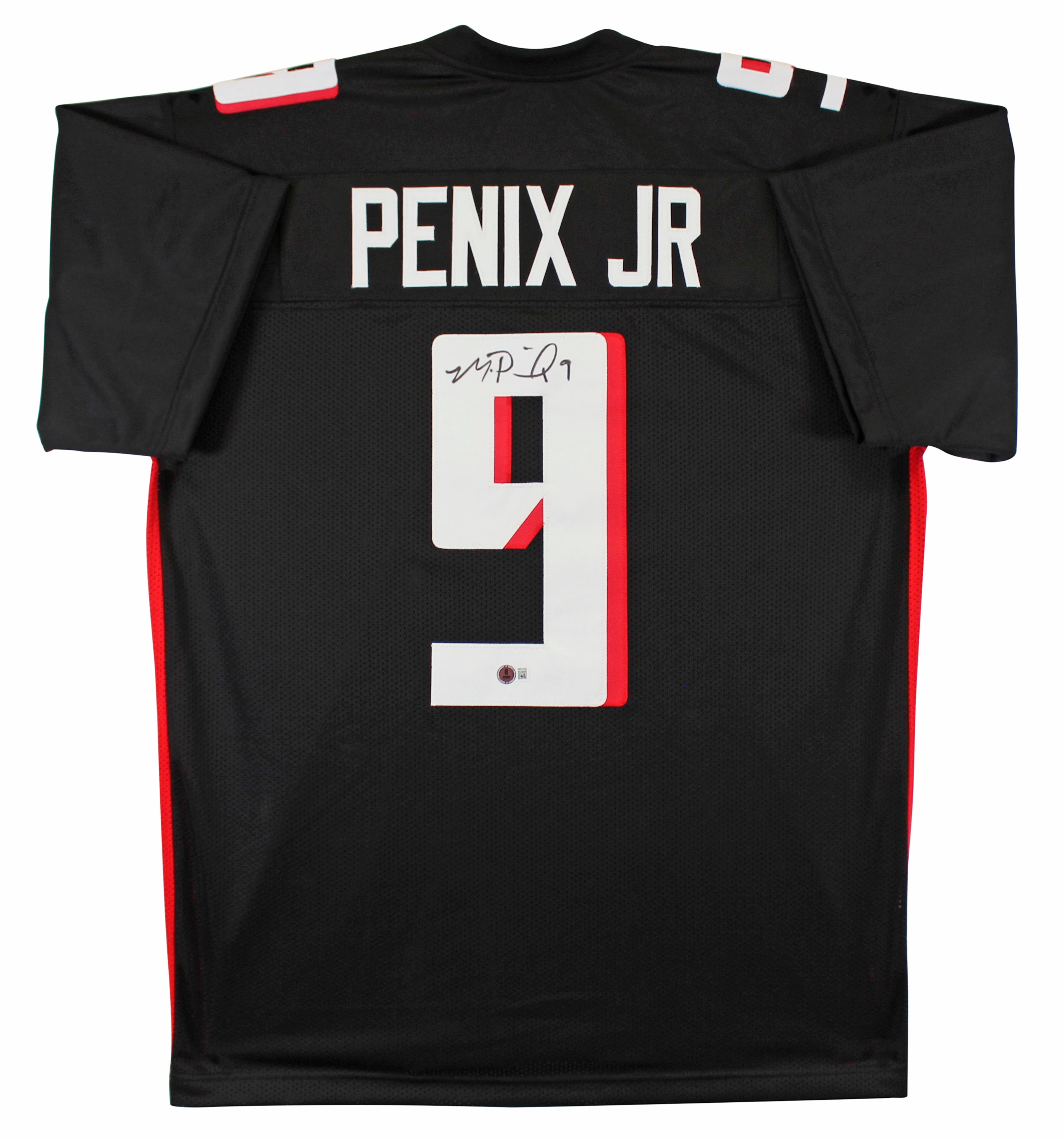 Michael Penix Jr. Authentic Signed Black Pro Style Jersey BAS Witnessed