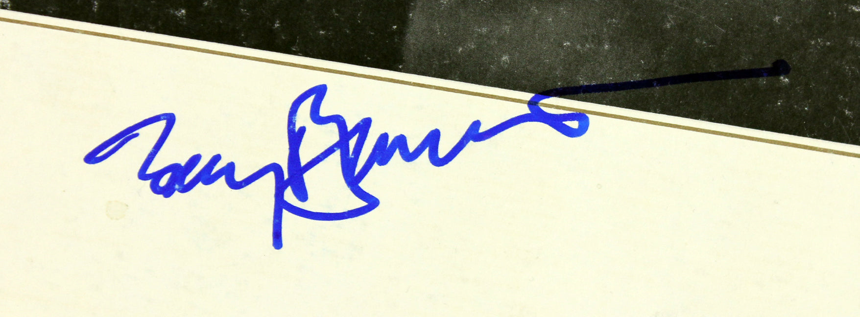 Tony Bennett Authentic Signed A Time For Love Album Cover BAS #D05371