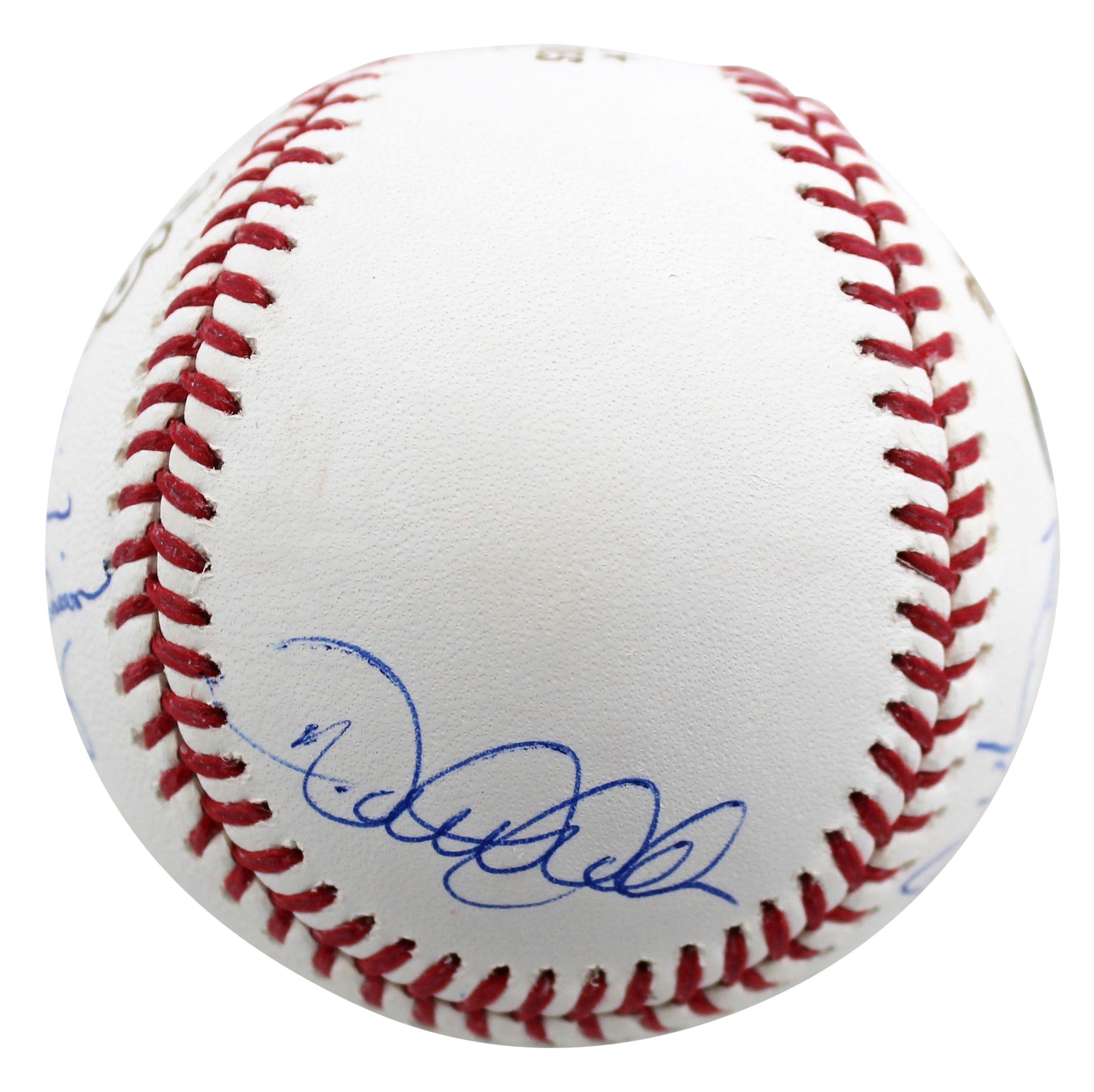2009 Yankees (9) Jeter Rivera Posada Signed 2009 WS Logo Oml Baseball Steiner