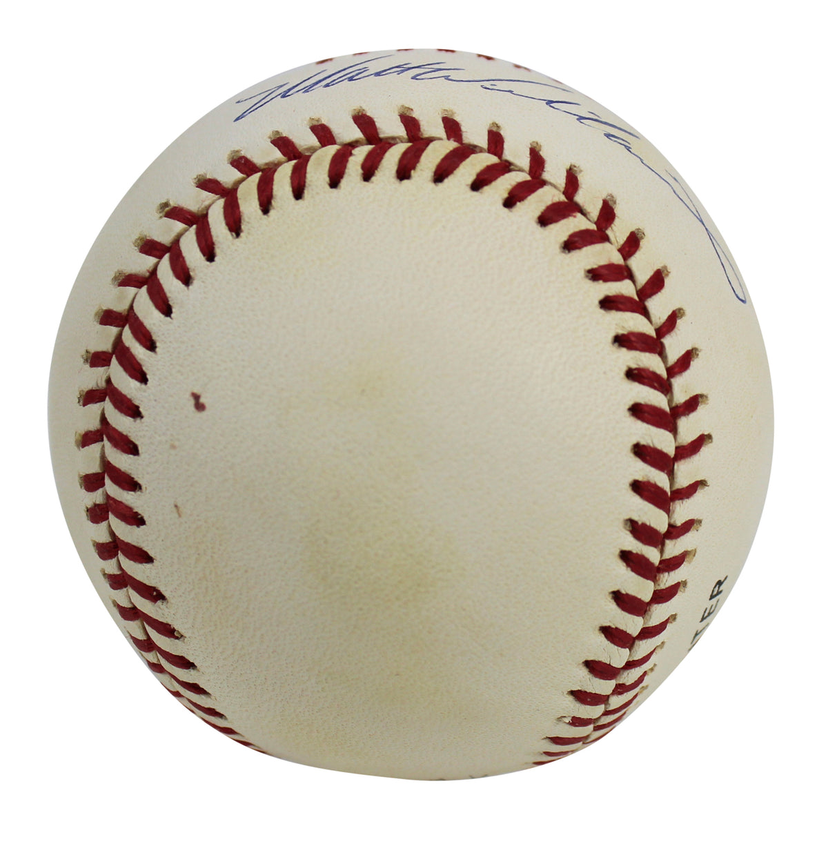 Giants Matt Williams Authentic Signed Coleman Onl Baseball BAS #H91003