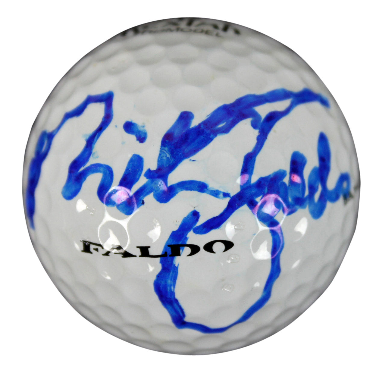 Nick Faldo Authentic Signed Rextar 11 Promodel Golf Ball BAS #D43201