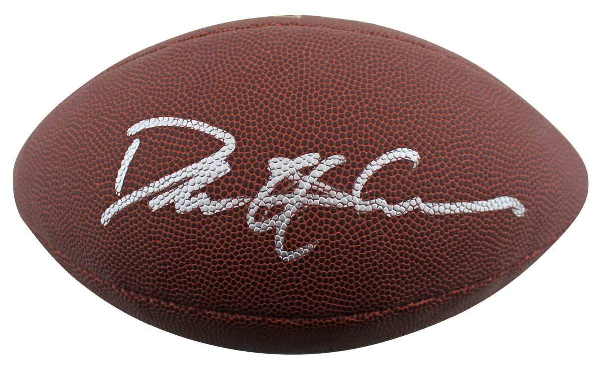 Cowboys Deion Sanders Authentic Signed Super Grip Nfl Football BAS Witnessed