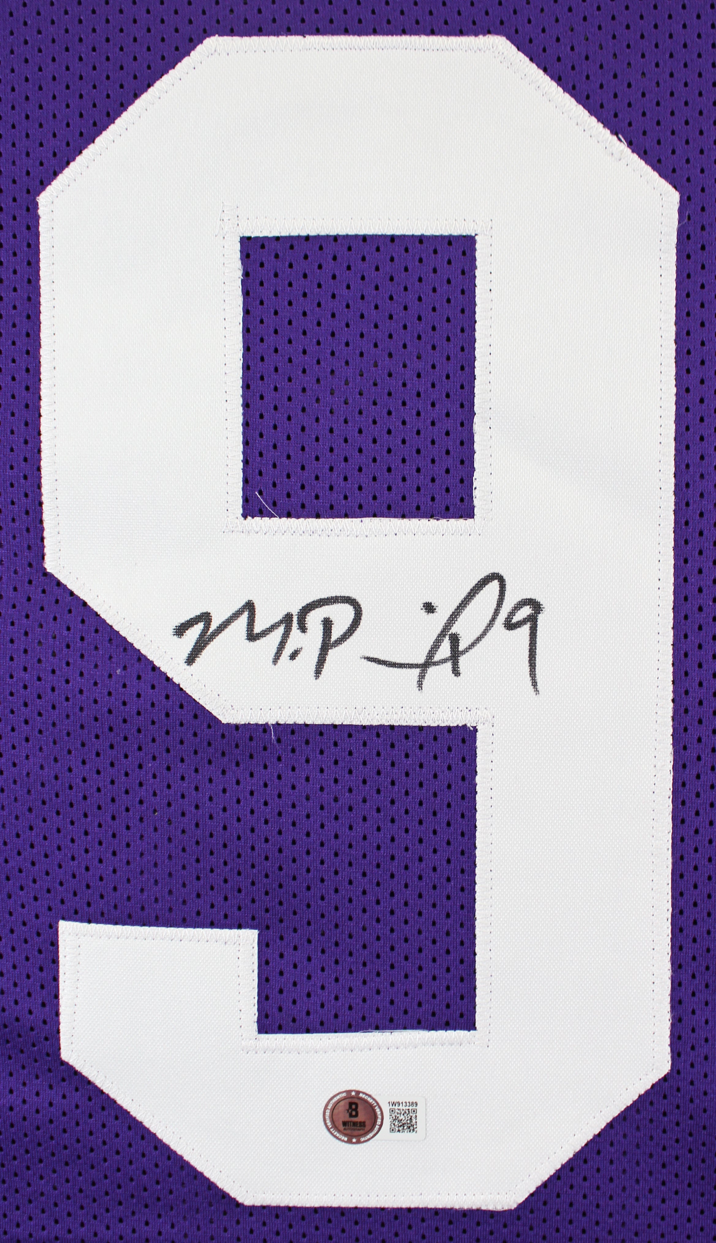 Washington Michael Penix Jr. Signed Purple Pro Style Jersey BAS Witnessed