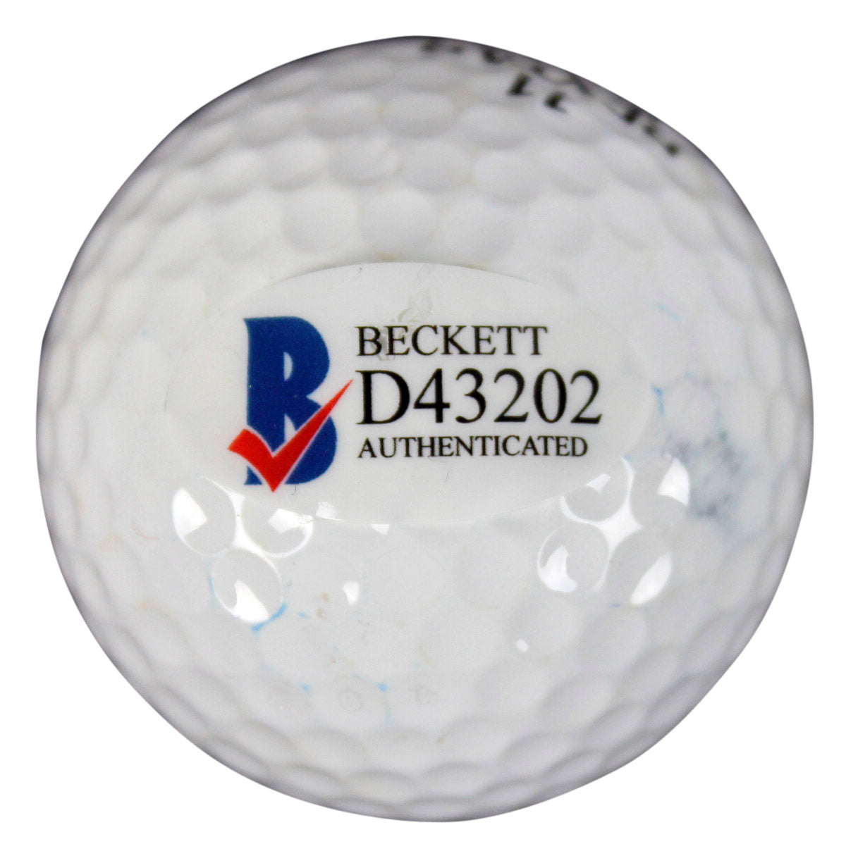 Nick Faldo Authentic Signed Rextar 11 Promodel Golf Ball BAS #D43202