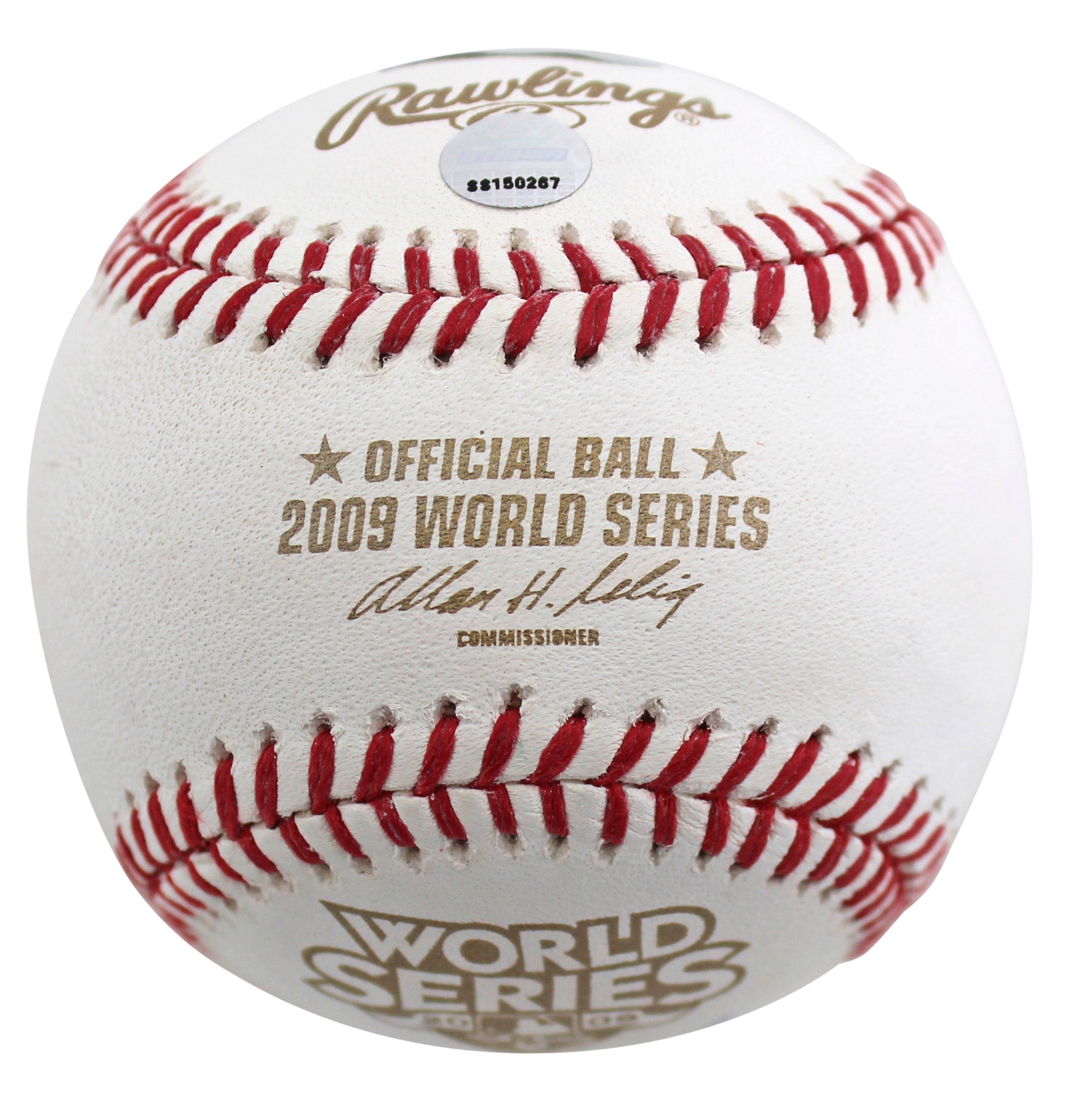 2009 Yankees (9) Jeter Rivera Posada Signed 2009 WS Logo Oml Baseball Steiner 2