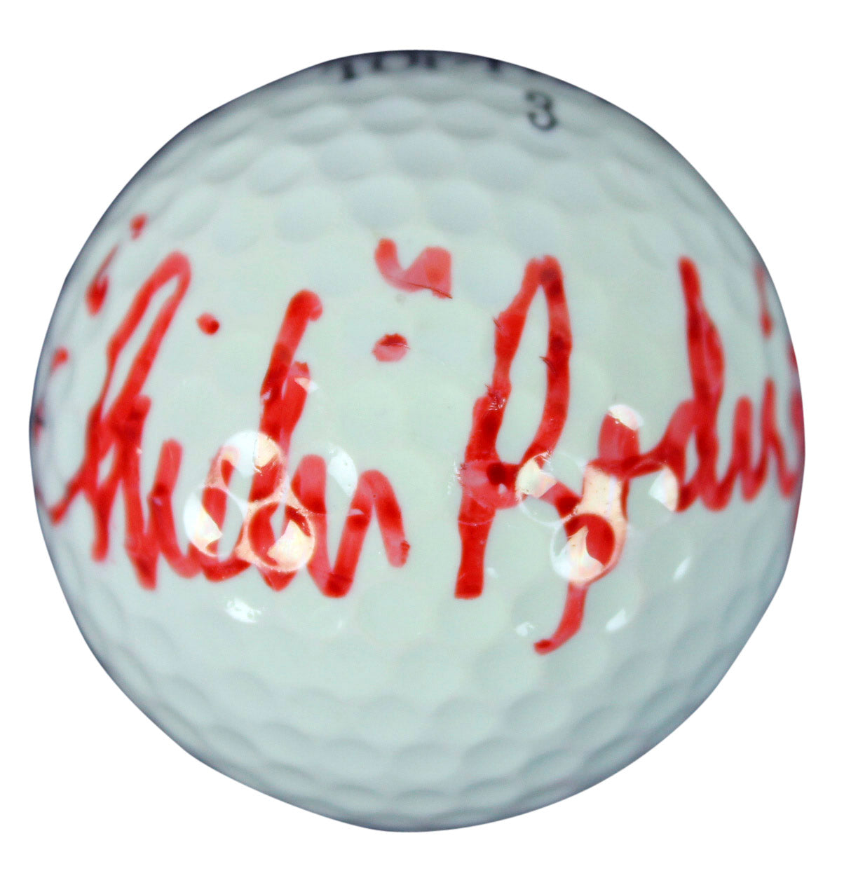 Chi Chi Rodriguez Authentic Signed Top Flite 3 Golf Ball BAS #D43203