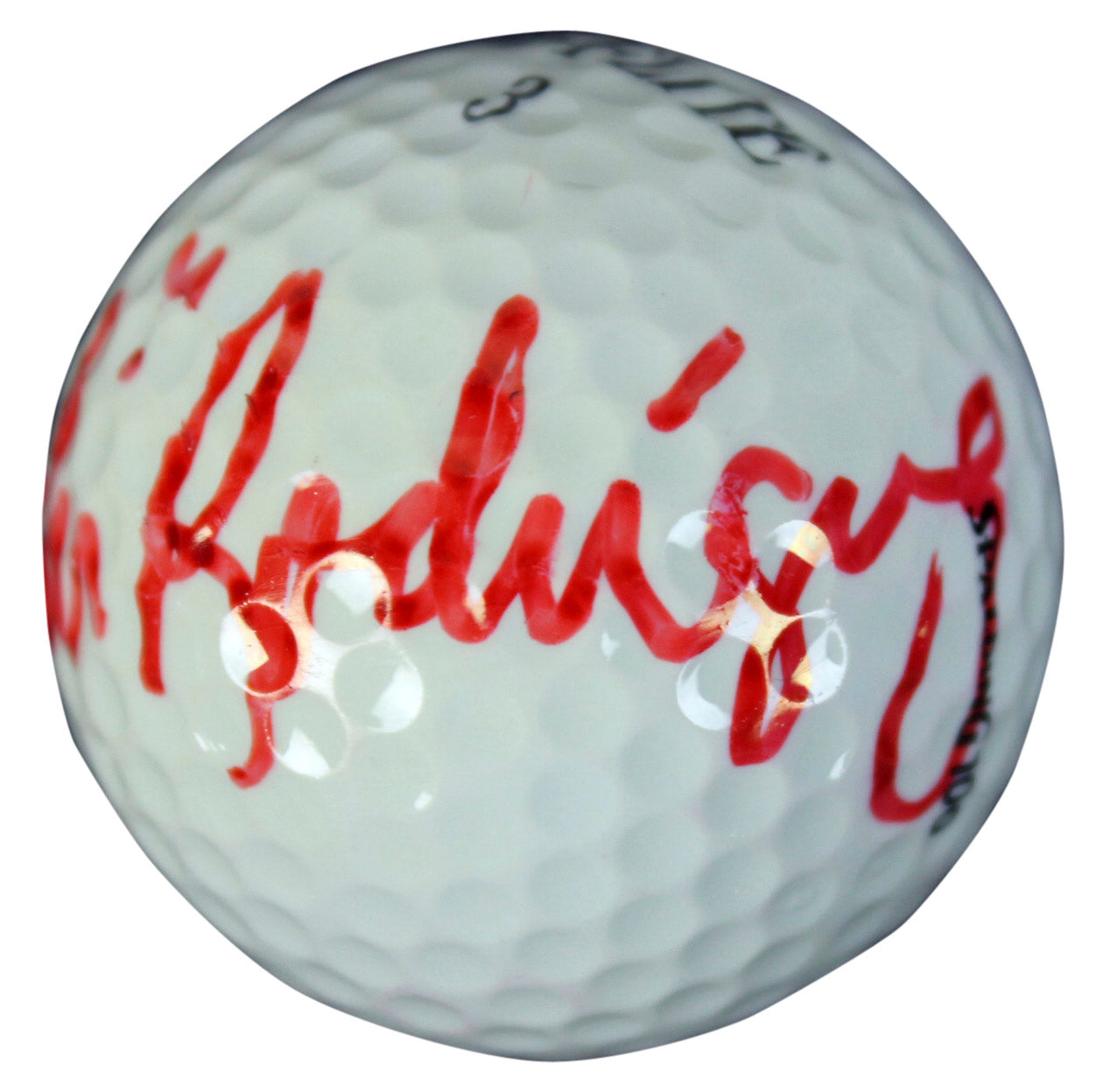 Chi Chi Rodriguez Authentic Signed Top Flite 3 Golf Ball BAS #D43203