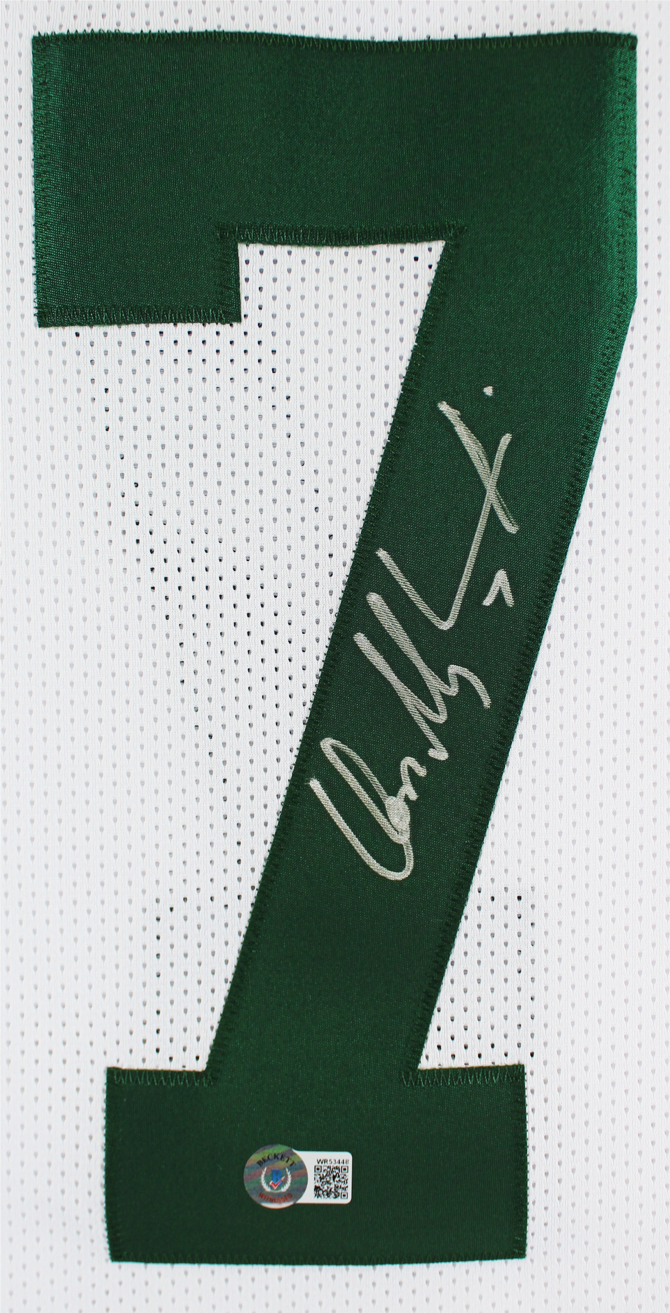 Don Majkowski Authentic Signed White Pro Style Jersey Autographed BAS Witnessed