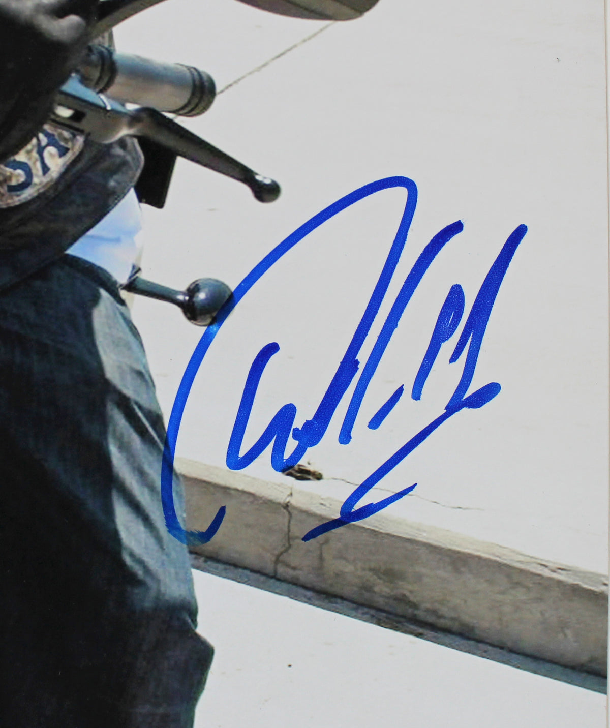 Charlie Hunnam & Kim Coates Sons of Anarchy Signed 12x18 Photo BAS #X71018