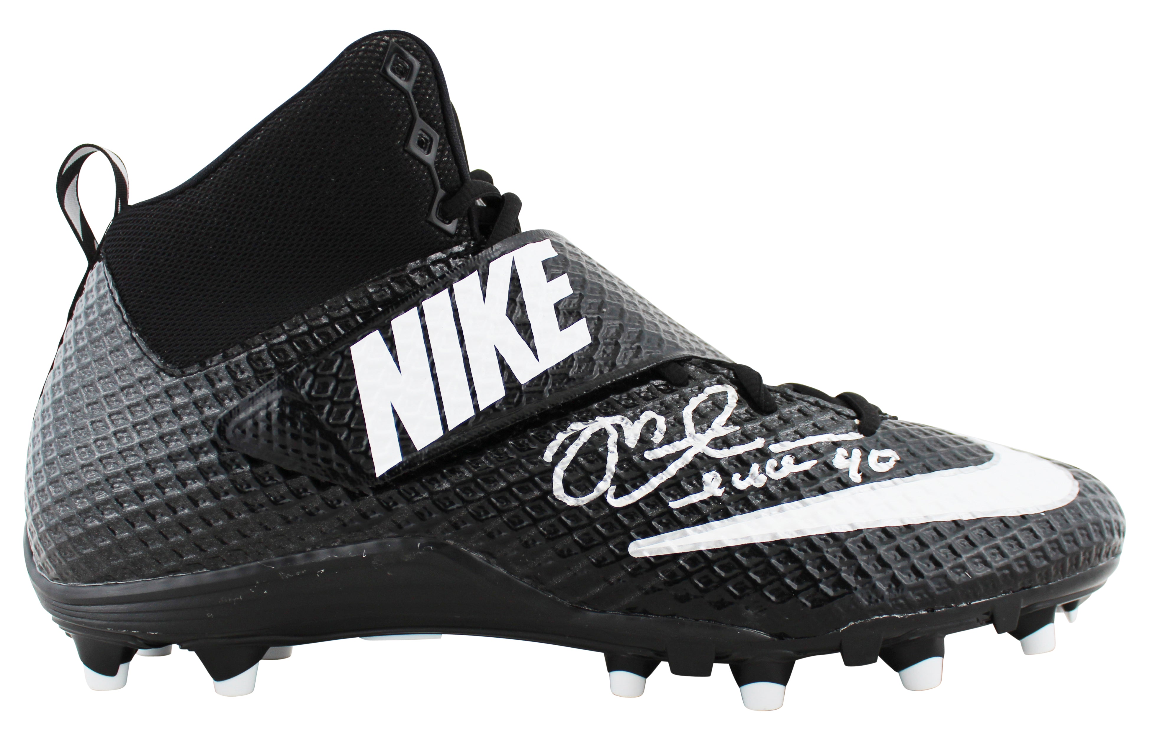 Buccaneers Mike Alstott Authentic Signed Nike Lunarbeast Cleat BAS Witnessed
