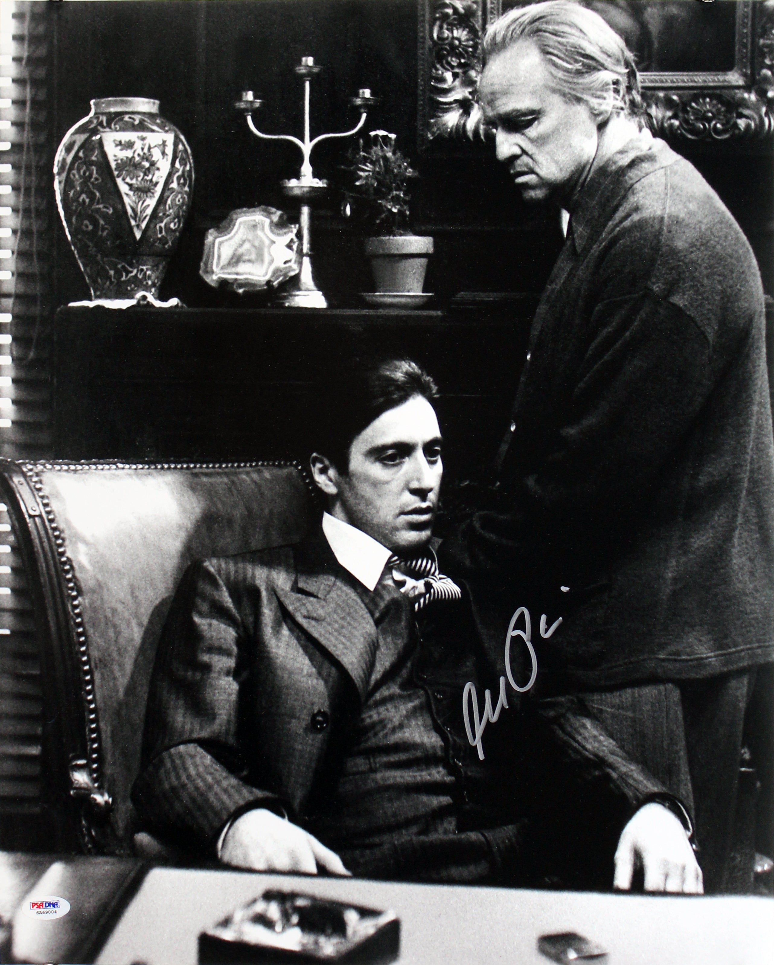 Al Pacino Godfather  Signed Authentic 16X20 Photo W/ Brando PSA ITP