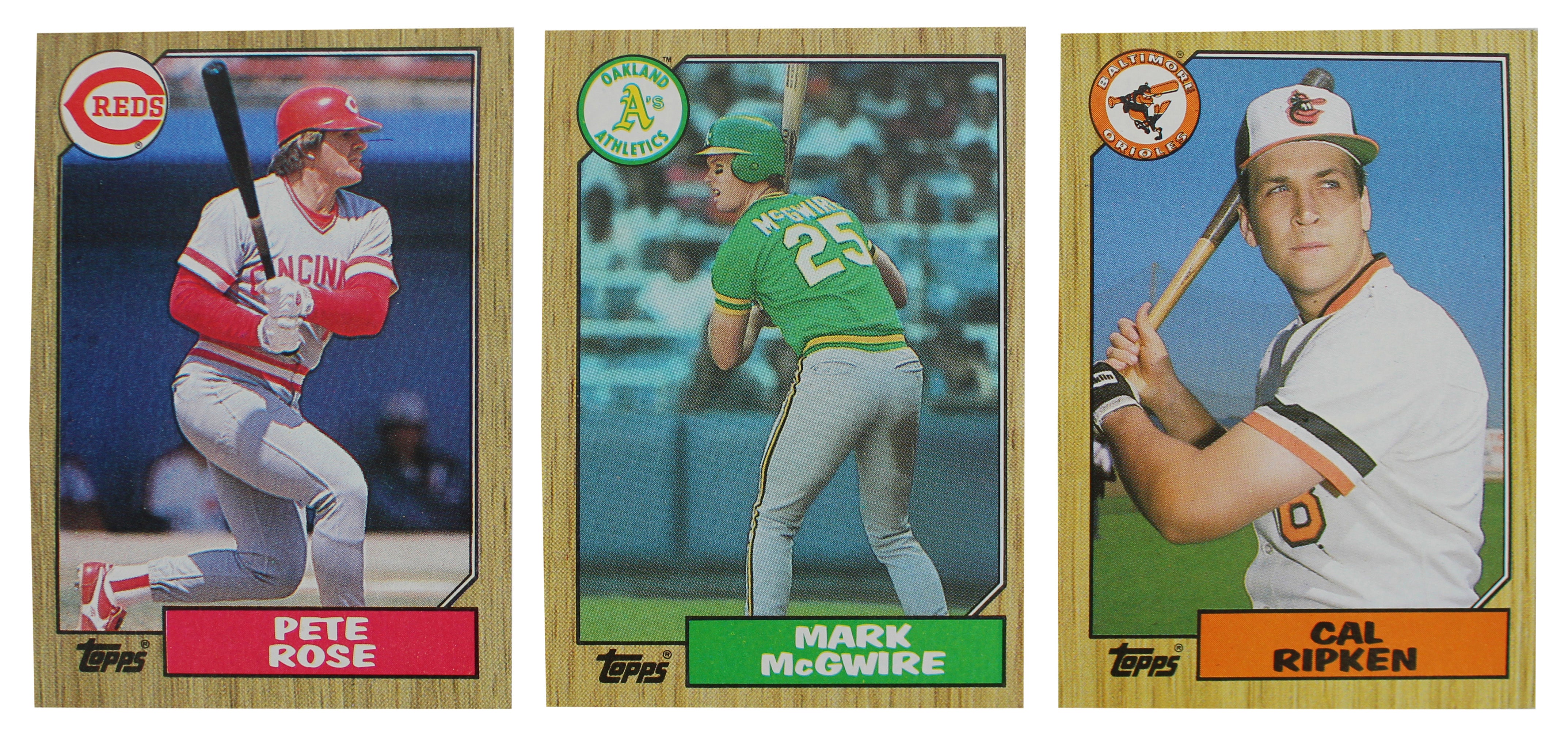 1987 Topps Major League Baseball Complete Trading Card Set