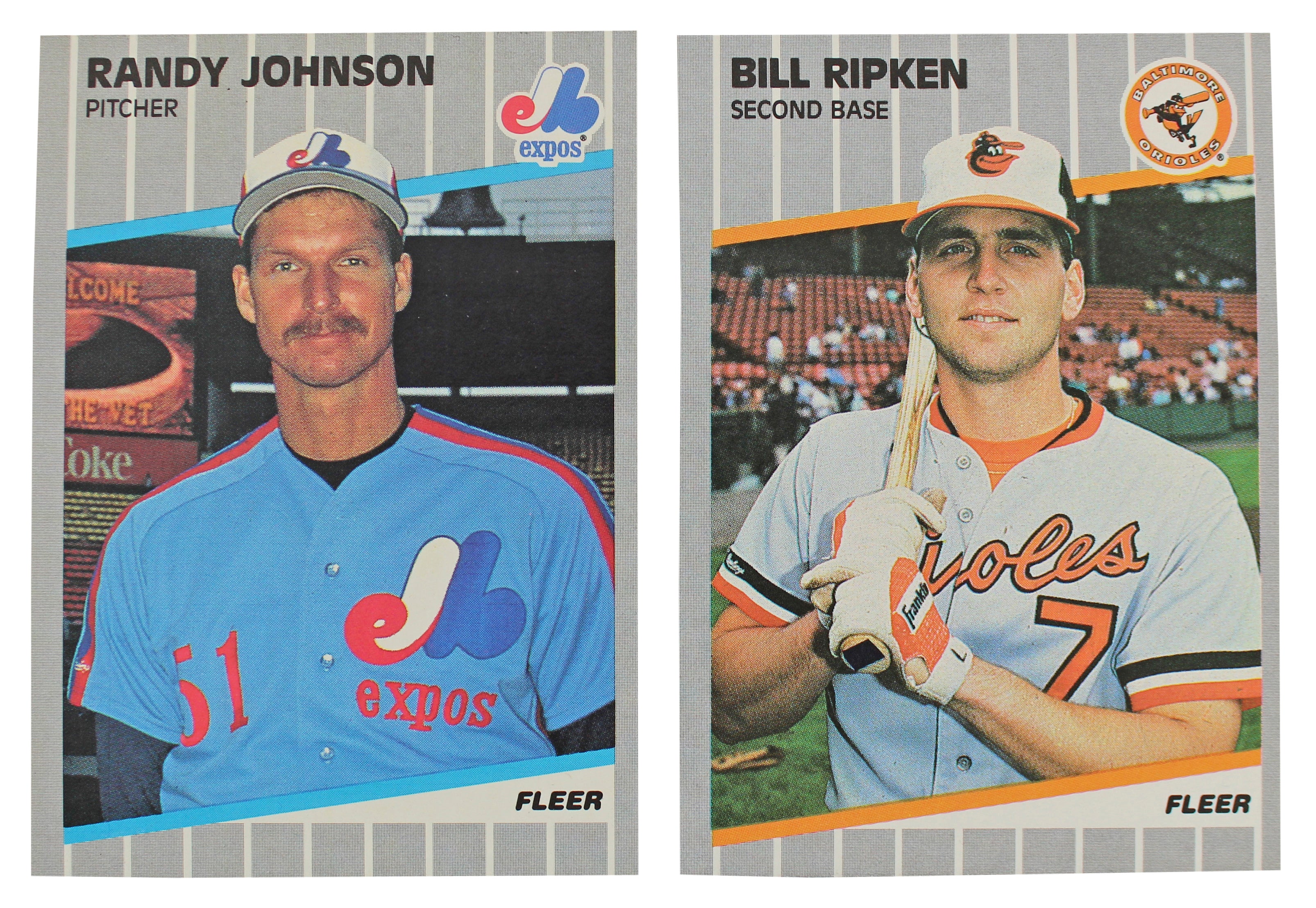 1989 Fleer Major League Baseball Complete Trading Card Set