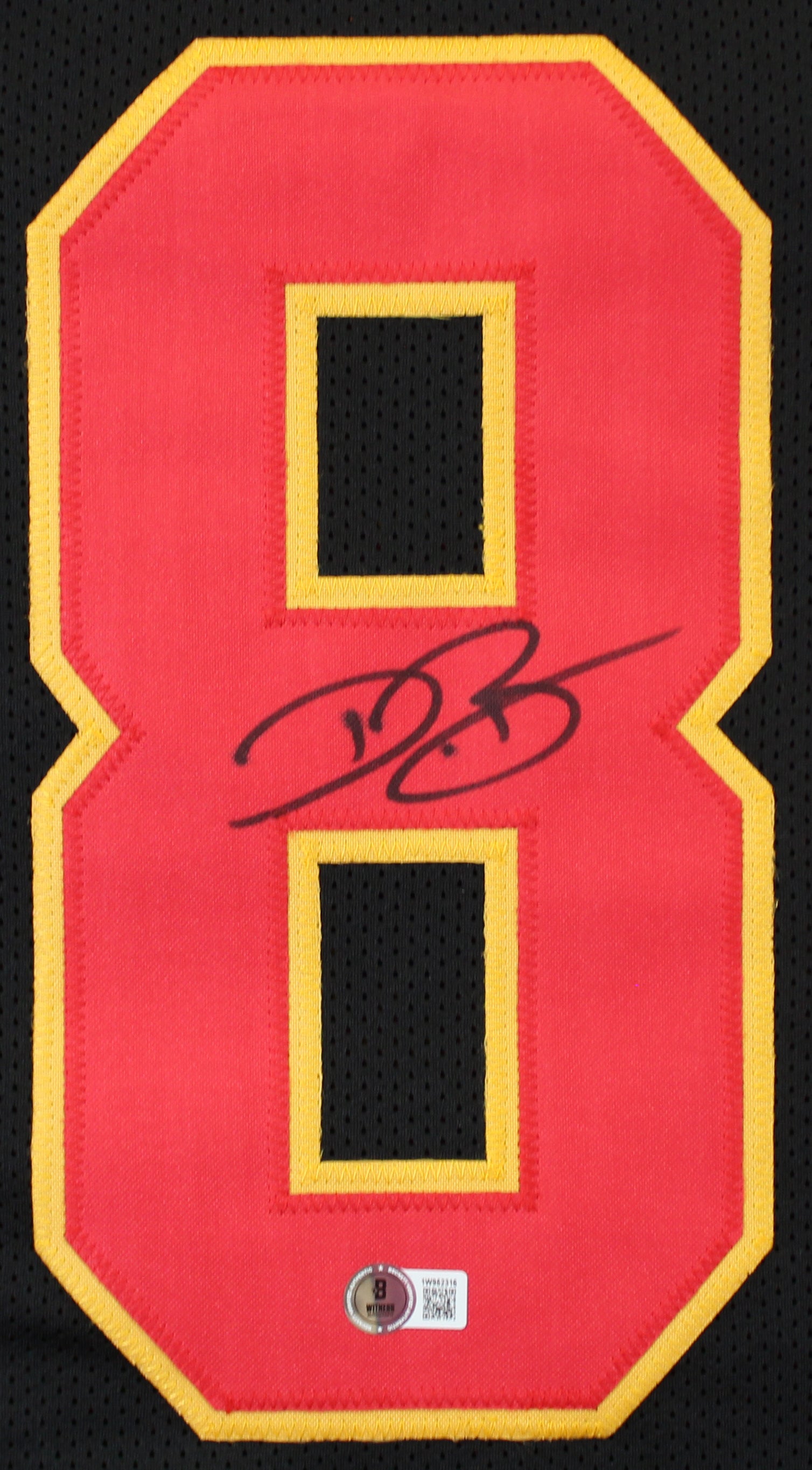 Dwayne Bowe Authentic Signed Black Pro Style Jersey Autographed BAS Witnessed