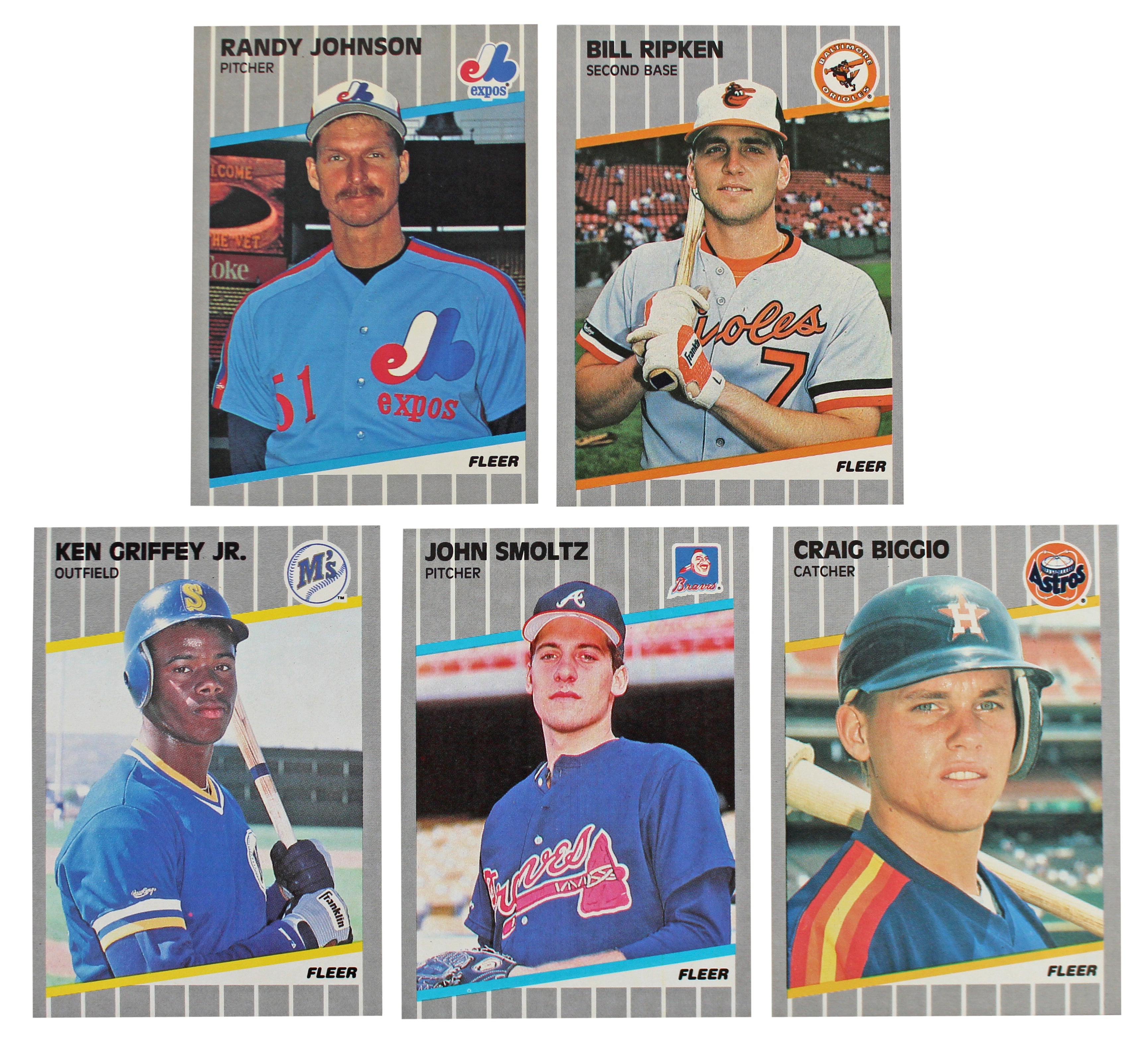 1989 Fleer Major League Baseball Complete Trading Card Set