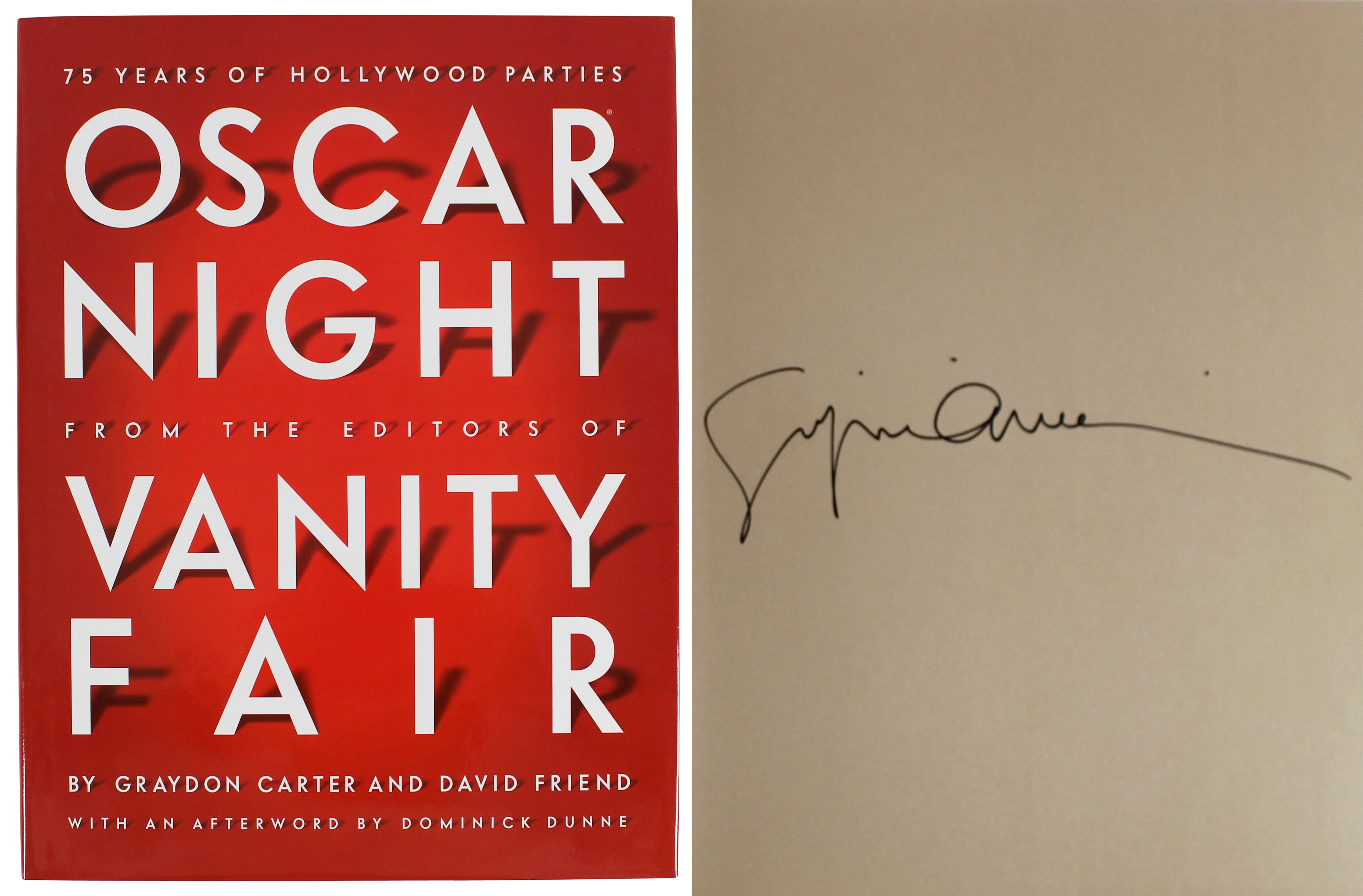 Giorgio Armani Authentic Signed Oscar Night 1st Ed Hard Cover Book BAS #AB76461