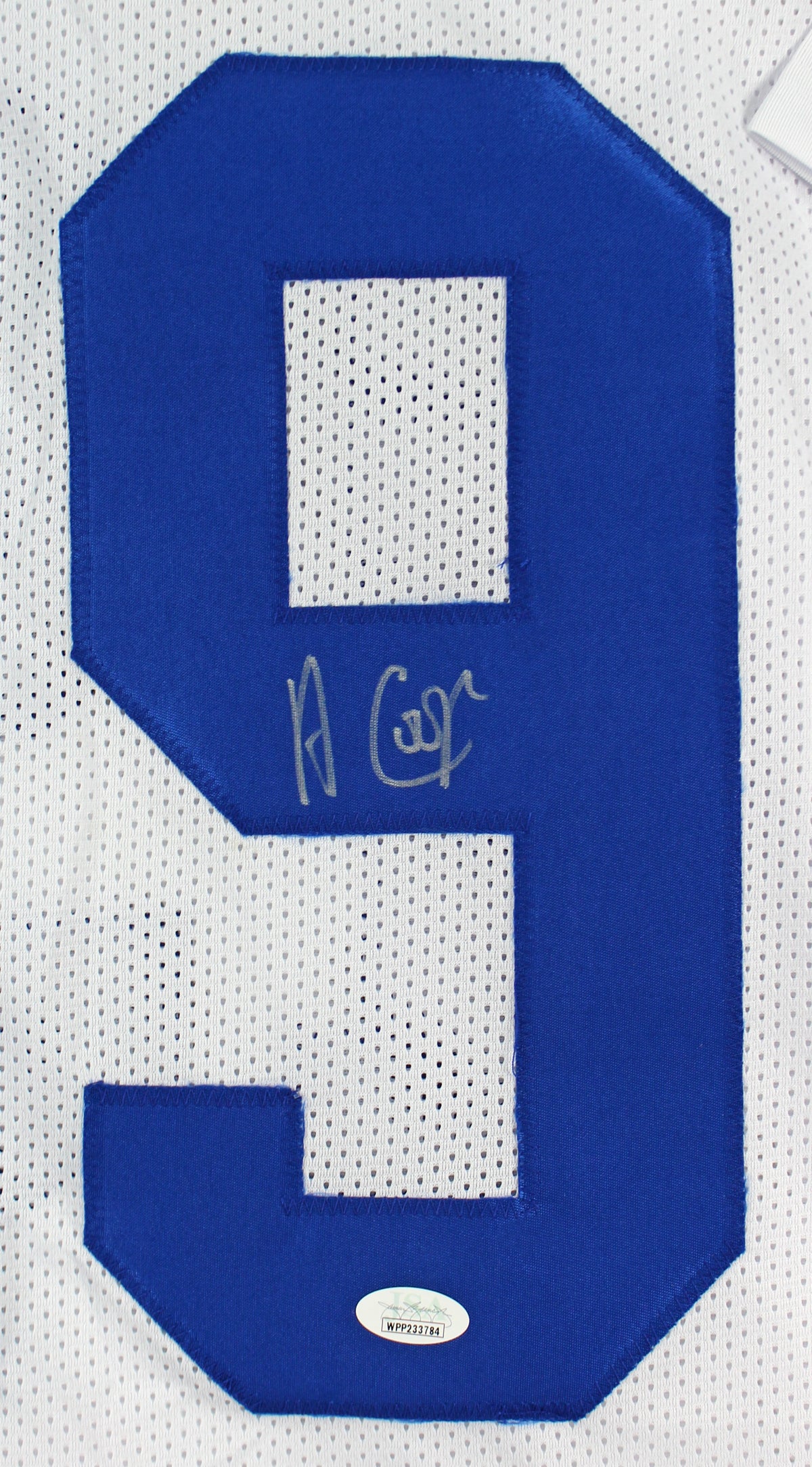Amari Cooper Authentic Signed White Pro Style Jersey Autographed JSA Witness
