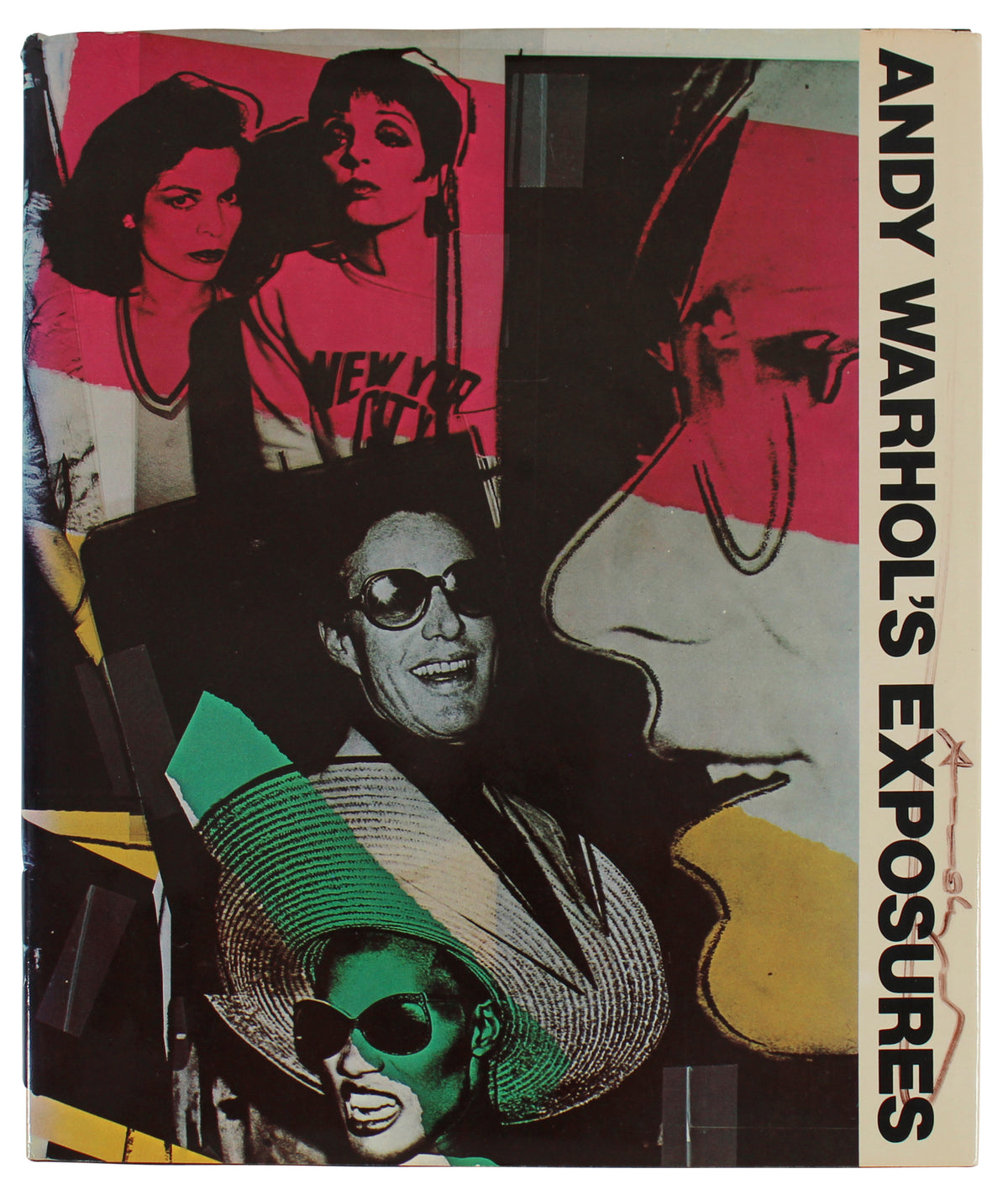 Andy Warhol Authentic Signed Exposures Hard Cover Book Autographed BAS #AB76492