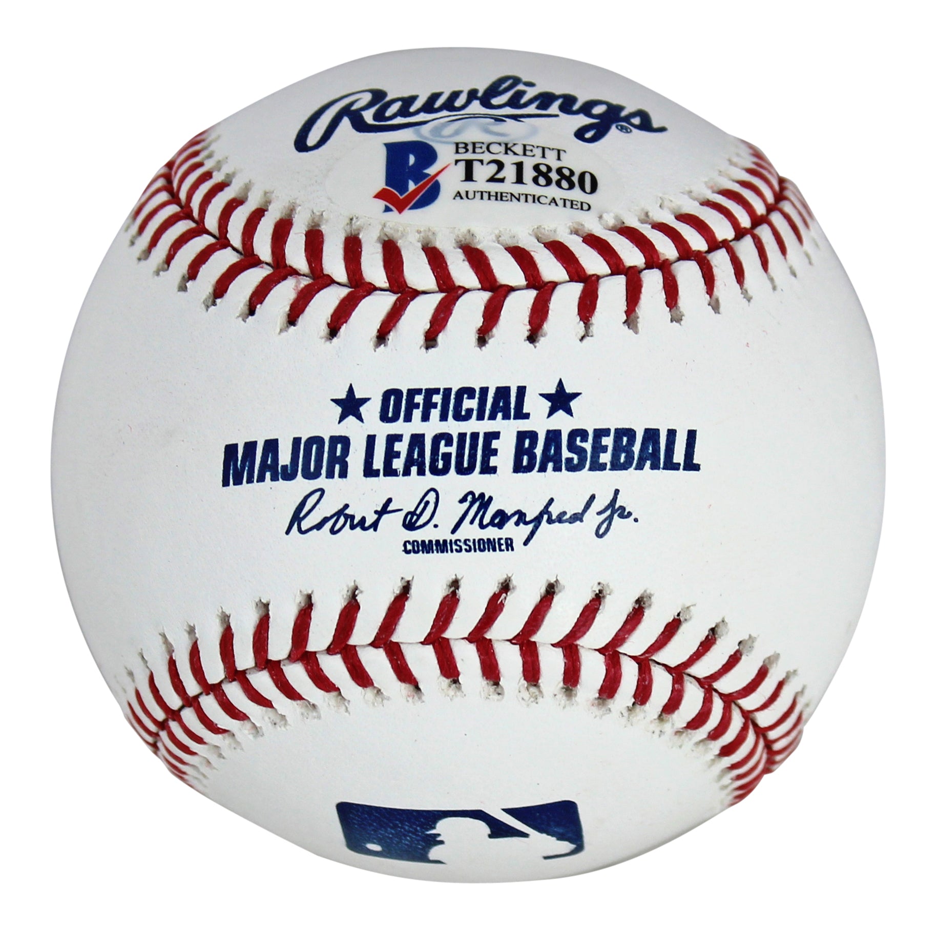 Braves Chipper Jones HOF 18 Authentic Signed Oml Baseball BAS
