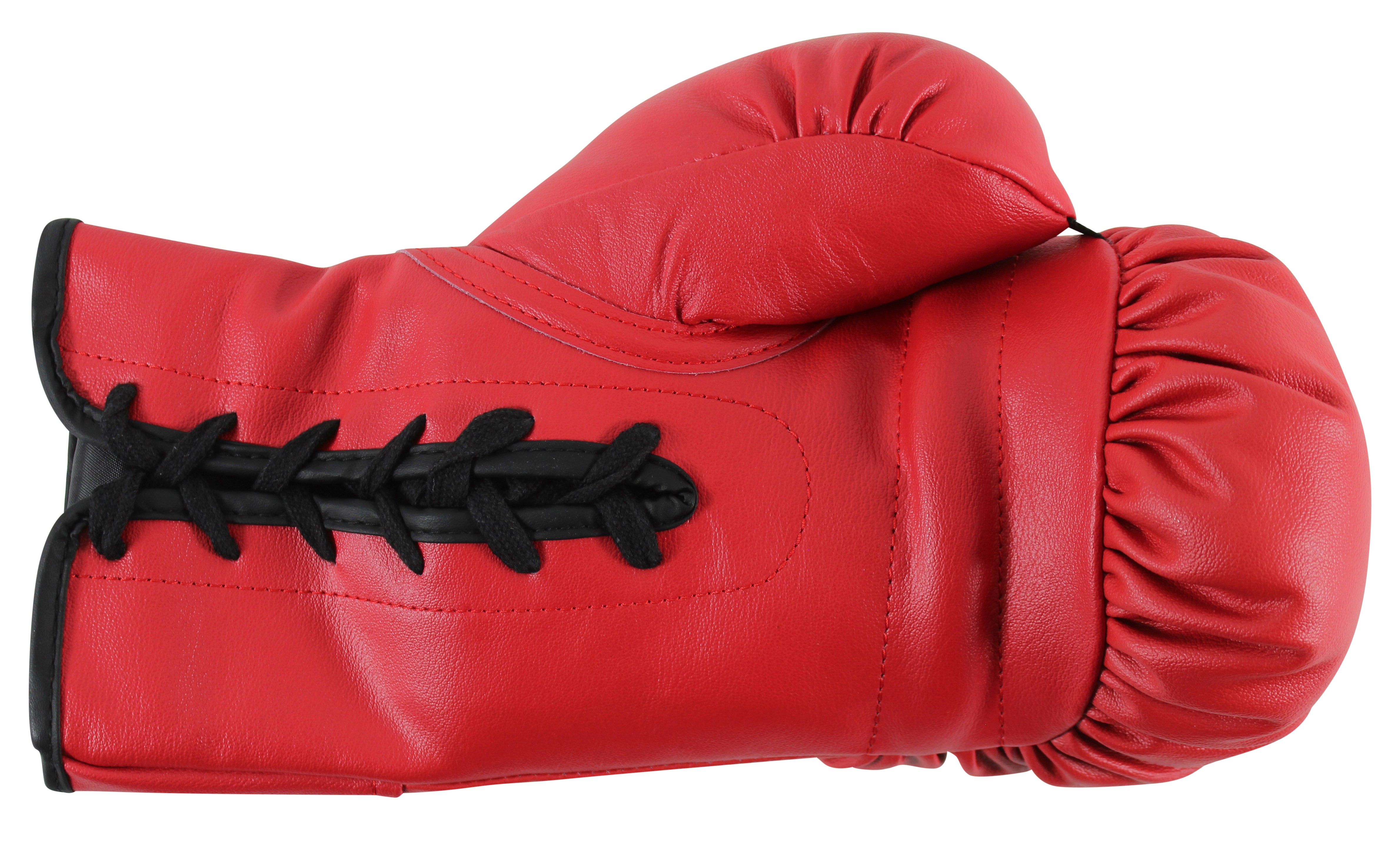 Muhammad Ali "Cassius Clay" Signed Red Everlast Boxing Glove PSA Itp #5A02786