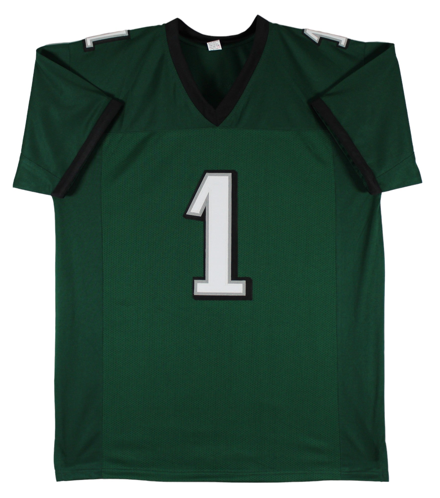 Jalen Hurts Authentic Signed Green Pro Style Jersey Autographed BAS #BM57160