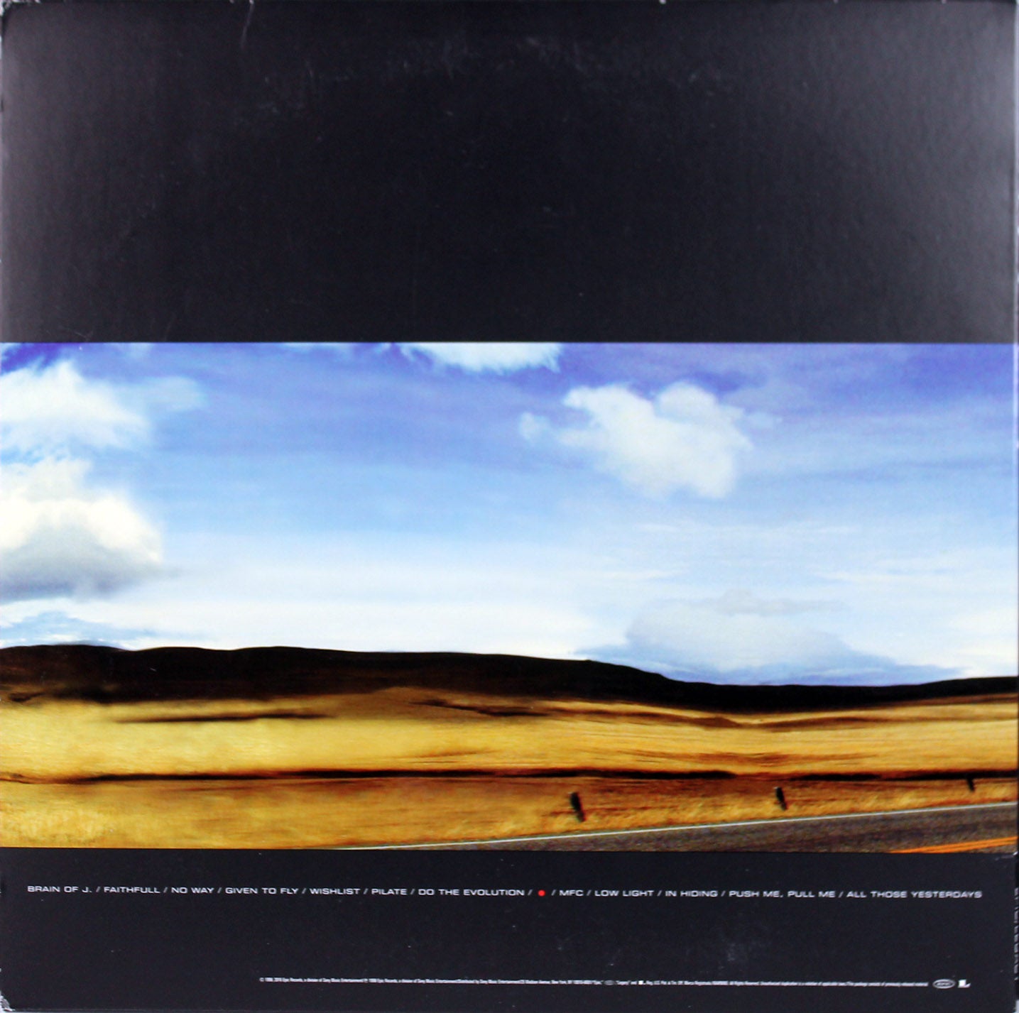 Eddie Vedder Pearl Jam Authentic Signed Yield Album Cover W/ Vinyl BAS #A85424