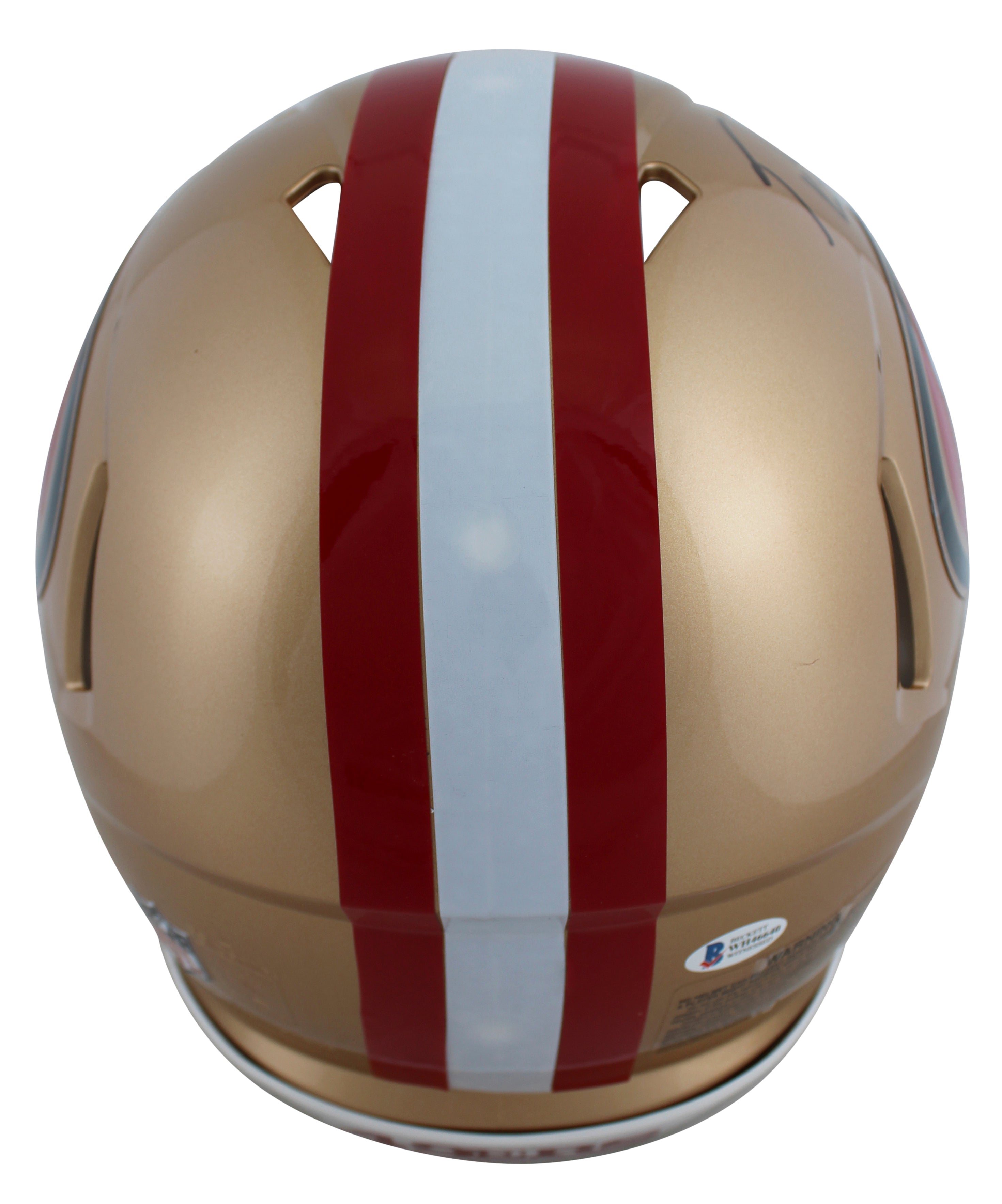 49ers George Kittle Authentic Signed Full Size Speed Proline Helmet BAS Witness