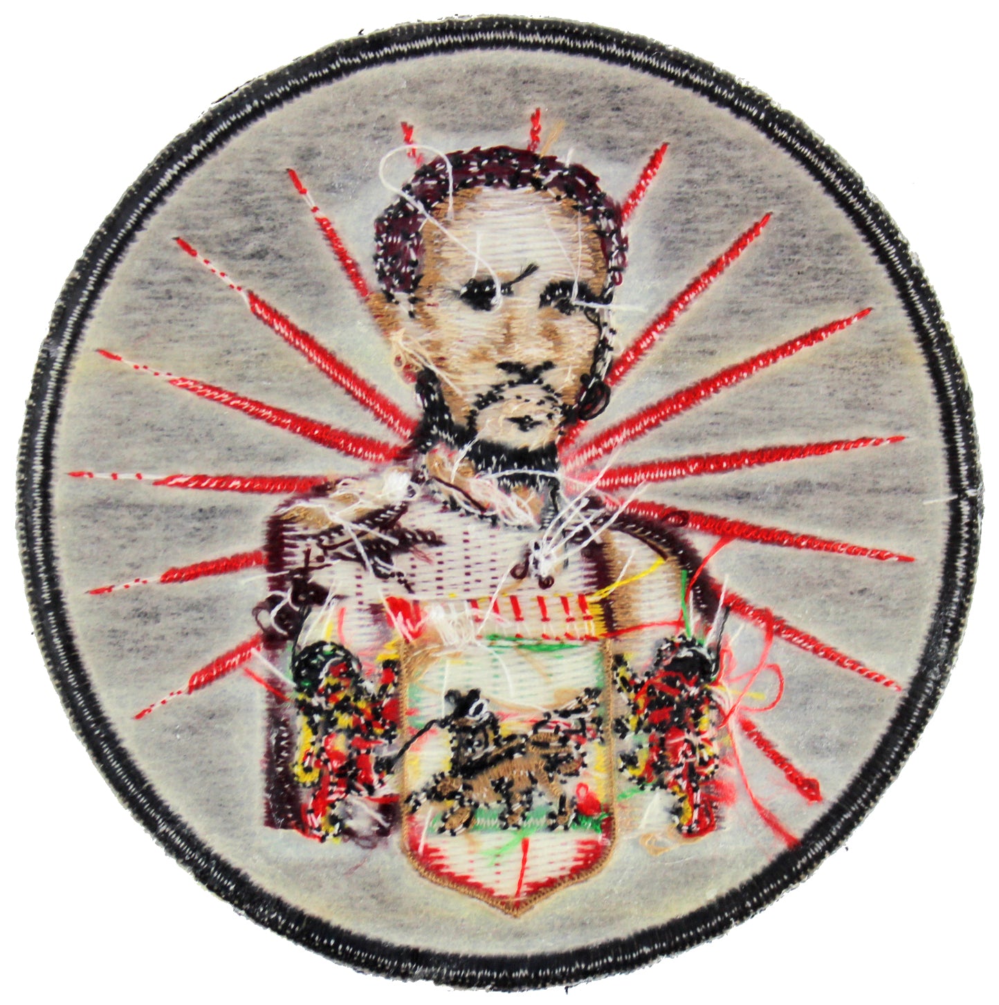 Bob Marley 3.5 Inch Rastafari Patch Un-signed