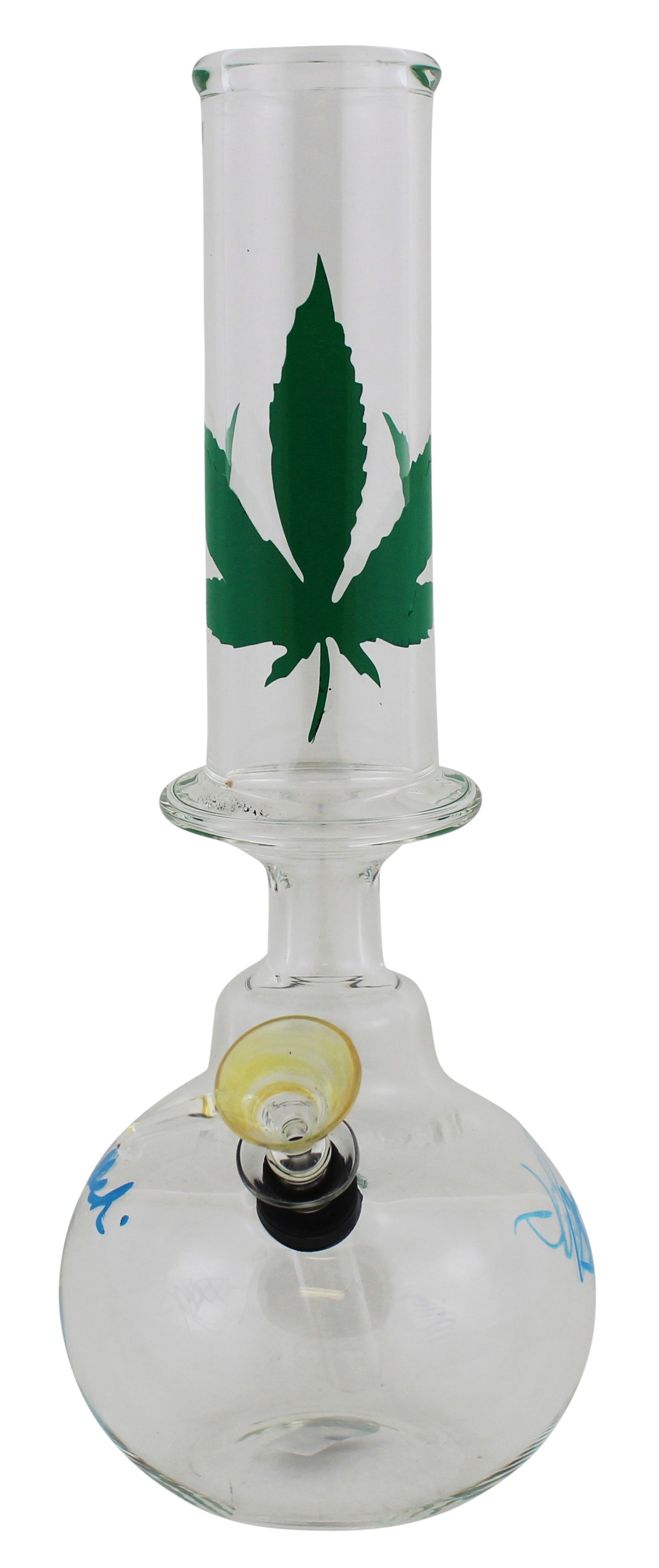 Cheech Marin & Tommy Chong Up in Smoke Signed Glass Water Pipe BAS Wit #WZ12130