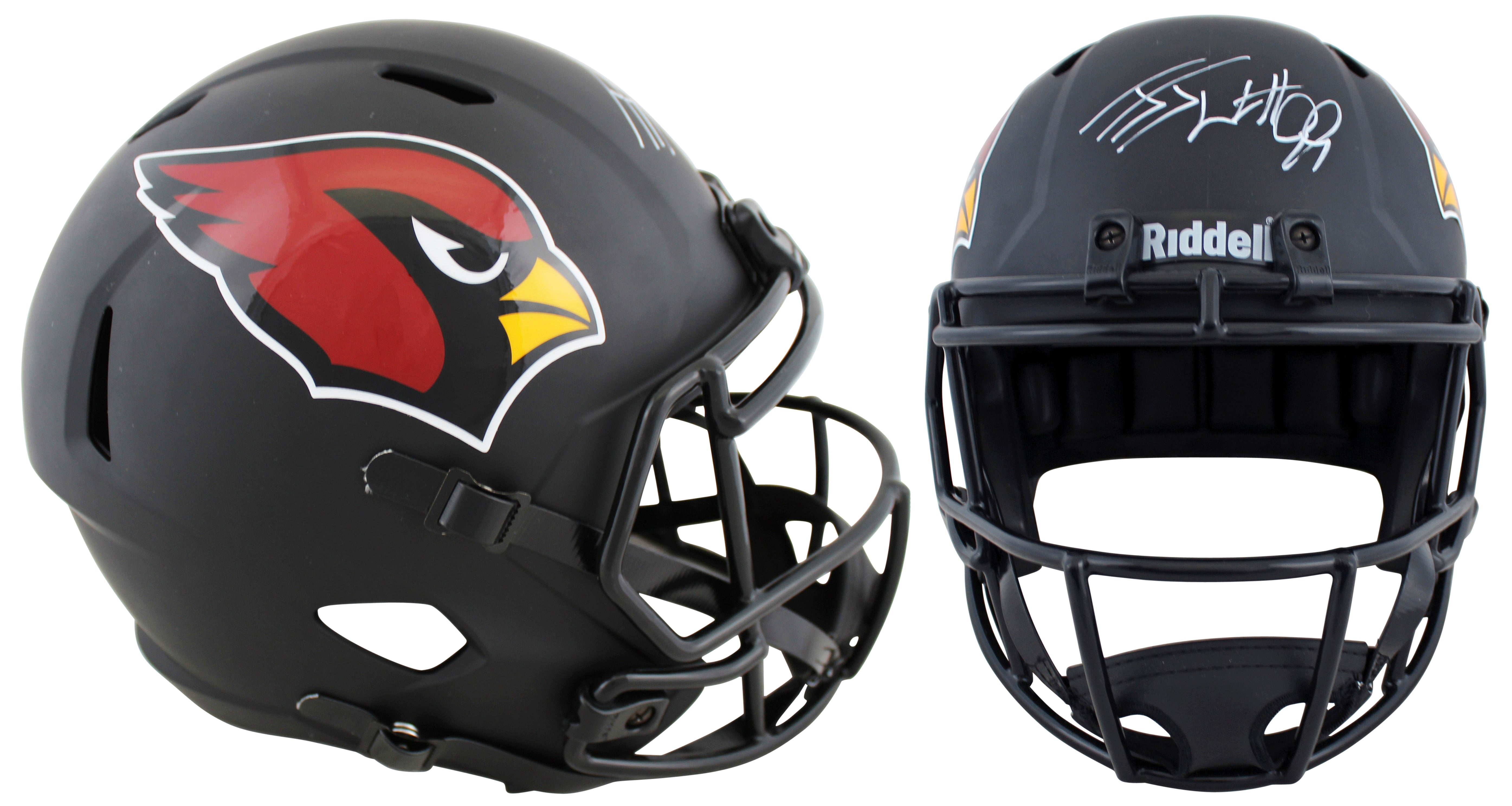 Cardinals J.J. Watt Signed Eclipse Full Size Speed Rep Helmet JSA Wit #WPP879363