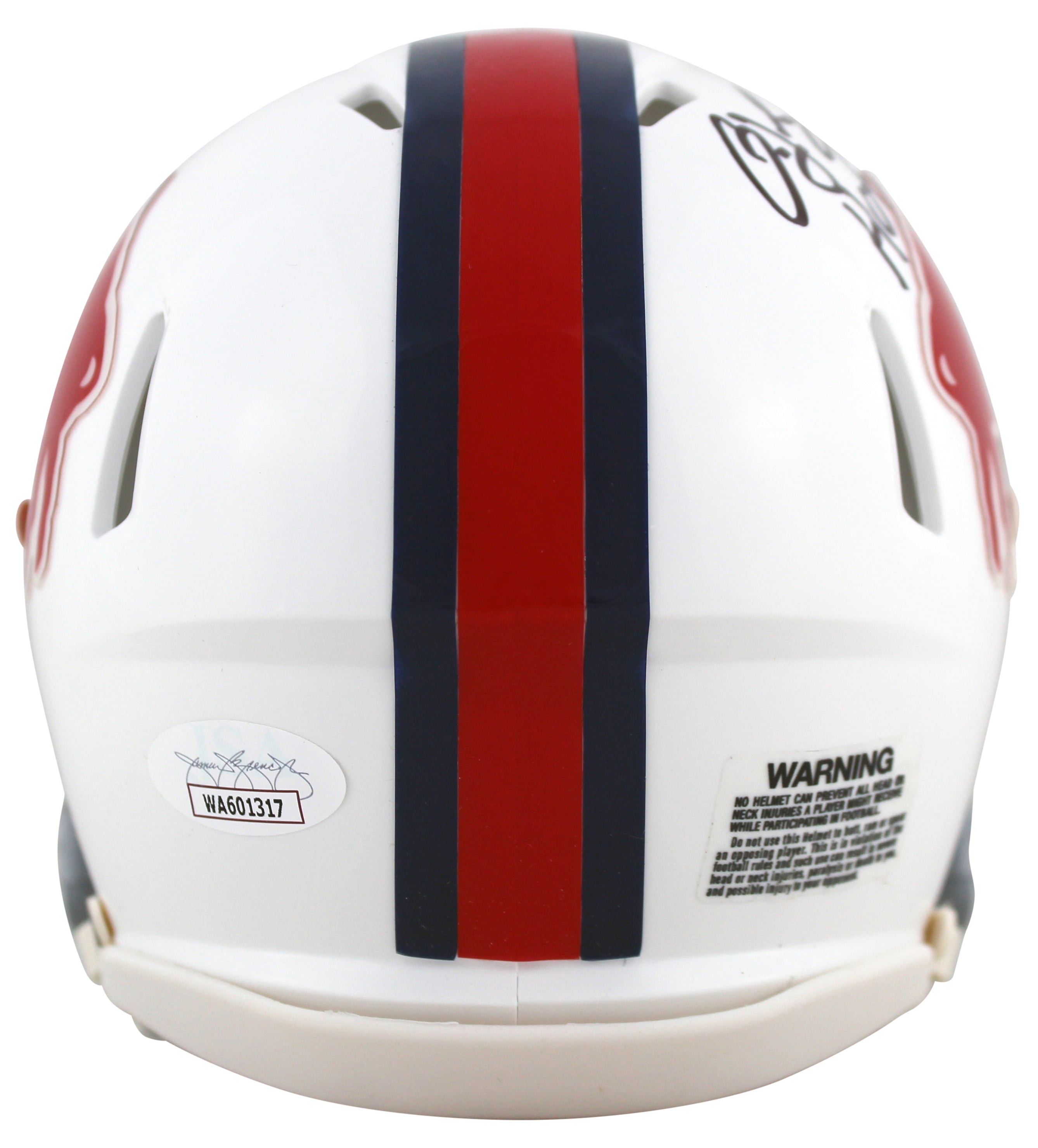Bills O.J. Simpson "HOF 85" Signed 65-73 TB Speed Mini Helmet W/ Case JSA Wit