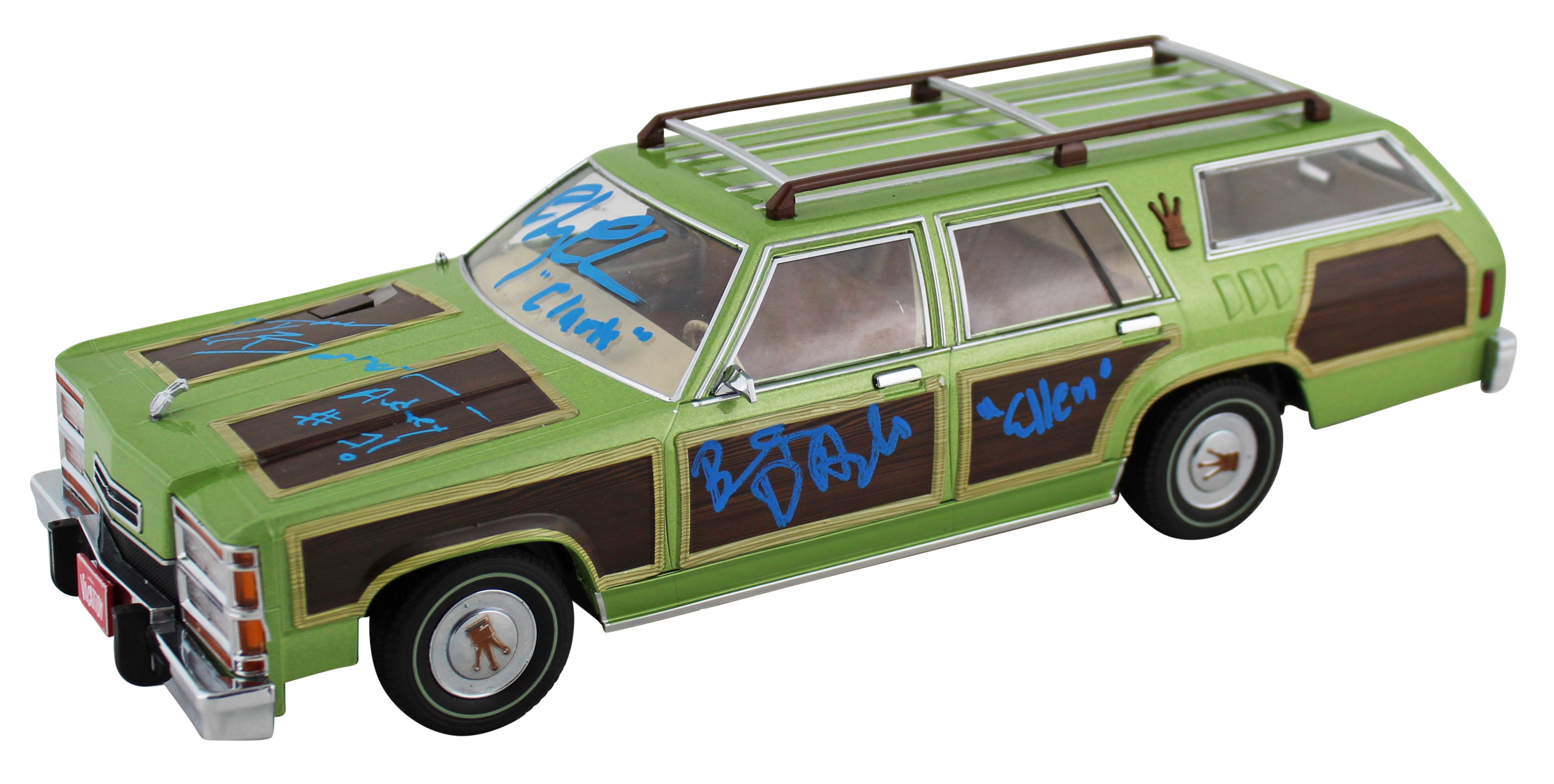 Vacation (4) Chase, D'Angelo, Hall & Barron Signed  Family Truckster BAS Wit 2