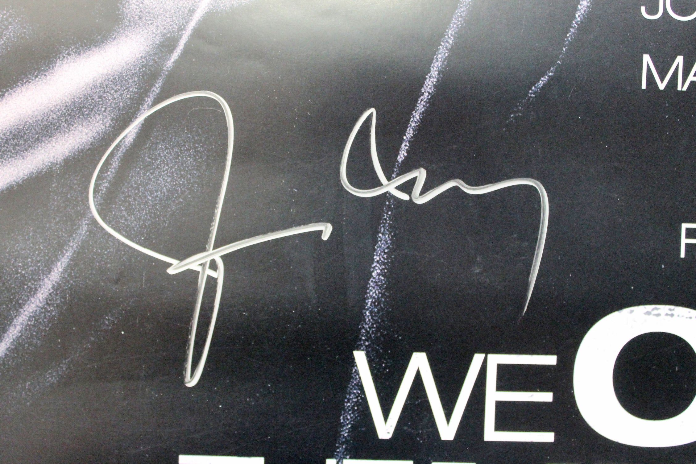 (5) Duvall, Wahlberg, Phoenix & Mendes Signed 27x40 We Own The Night Poster BAS