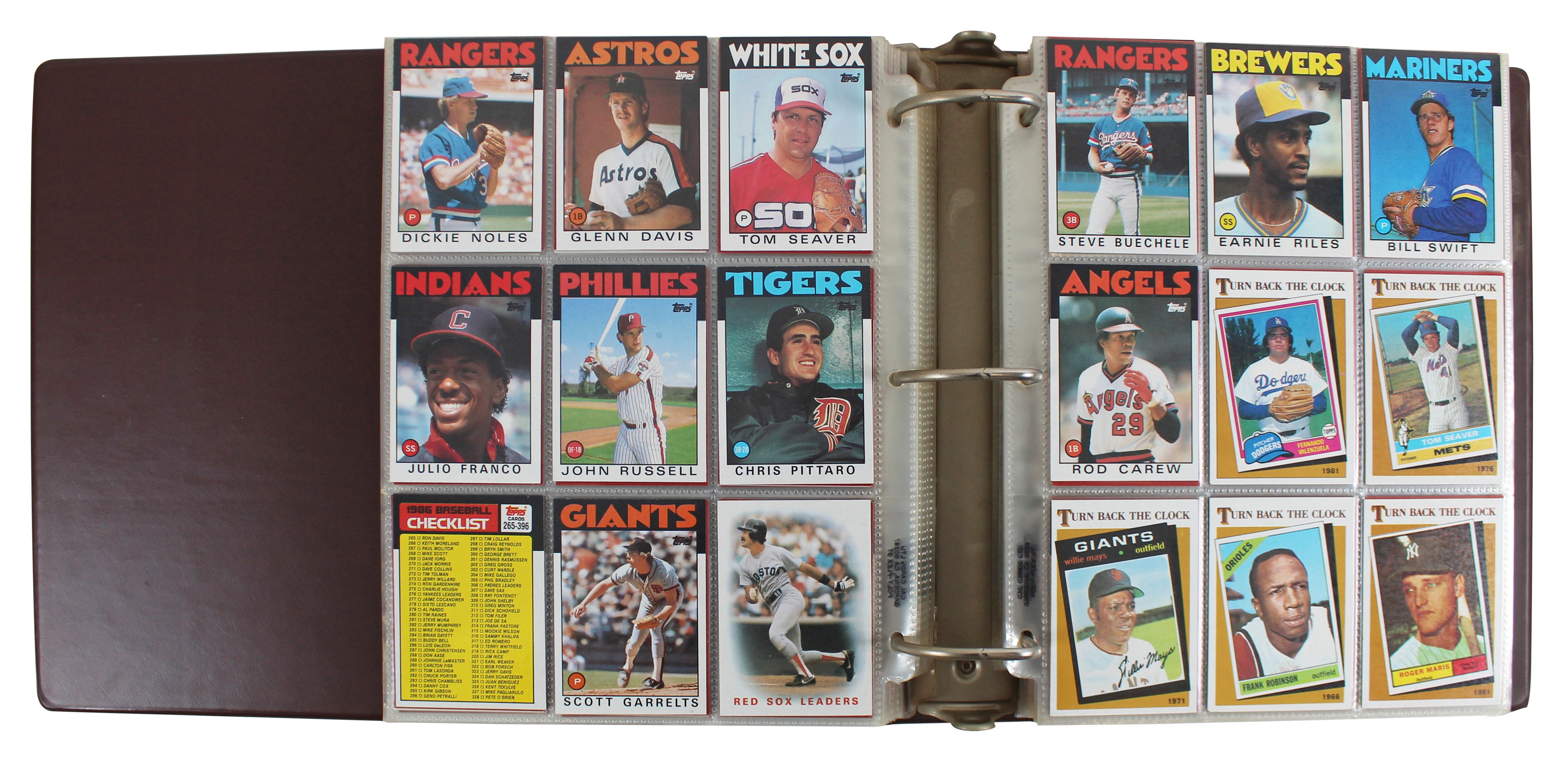 1986 Topps Complete Set w/ Sub Sets (1986 Traded, MLB Leaders Minis, & 1 More)