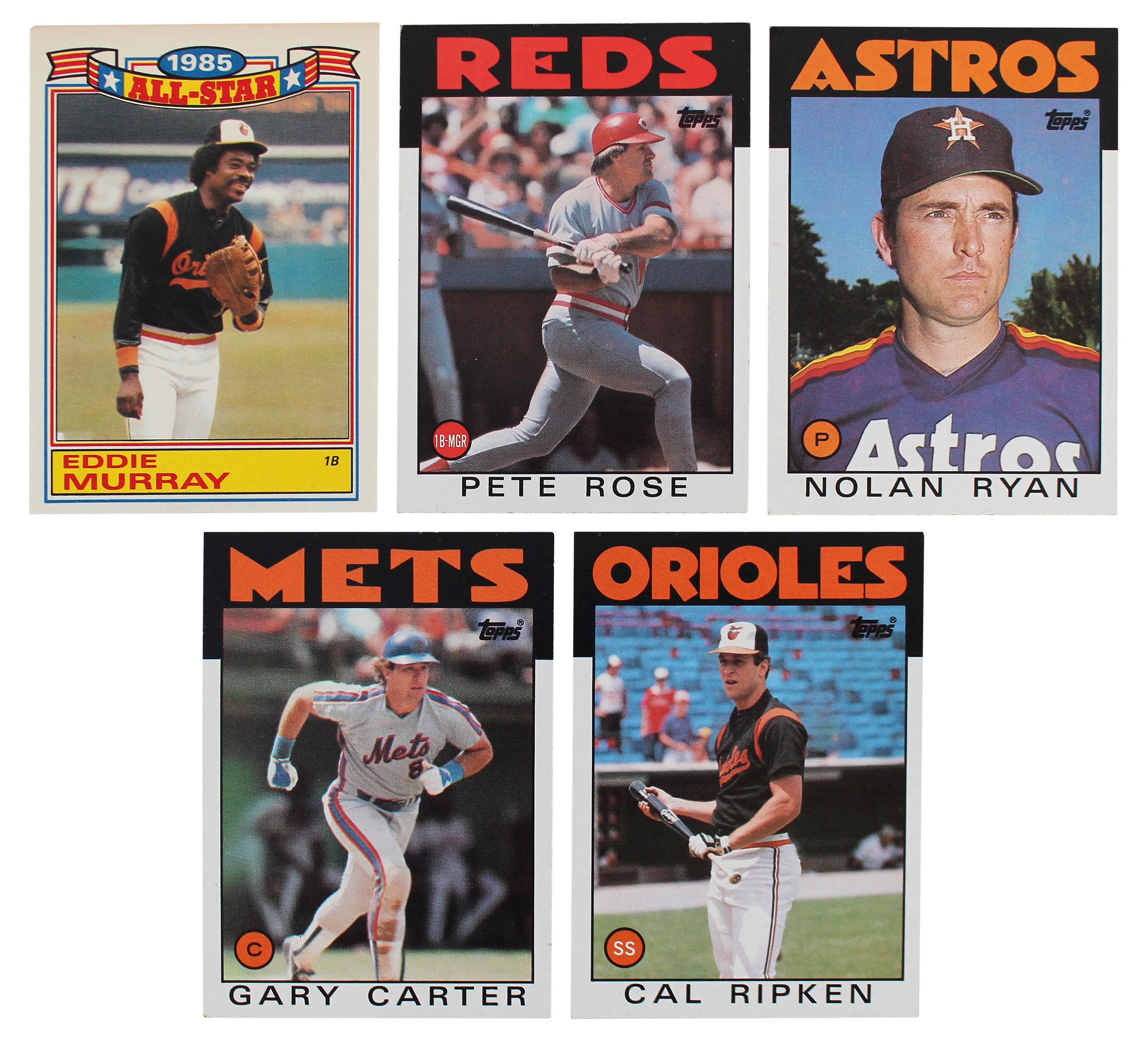 1986 Topps Complete Set w/ Sub Sets (1986 Traded, MLB Leaders Minis, & 1 More)