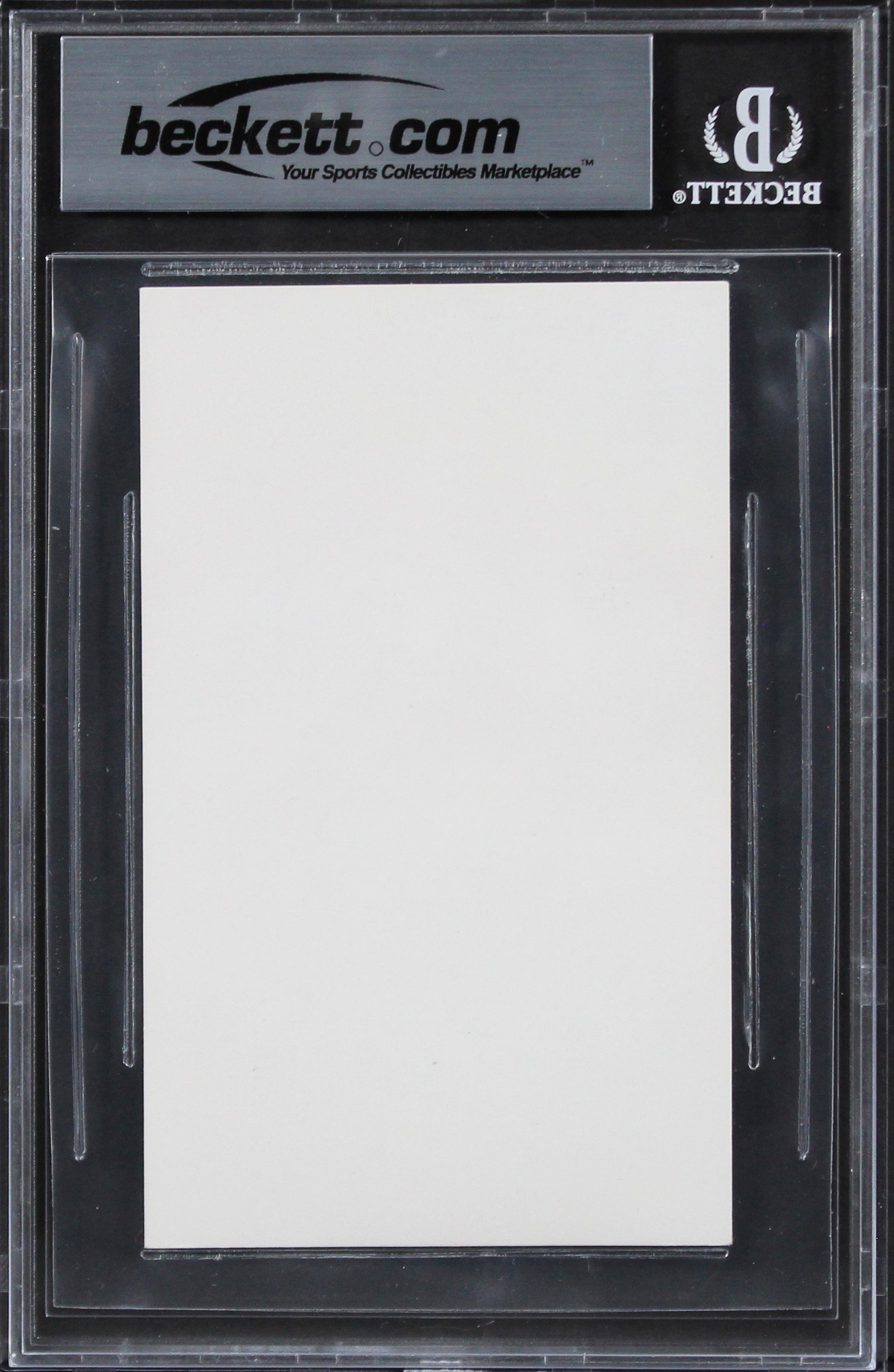 John Candy Uncle Buck "Happy Halloween" Signed 3x5 Index Card BAS Slabbed
