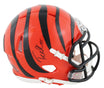 ** HOLIDAY DOORBUSTER ** Bengals Tee Higgins Authentic Signed Speed Mini Helmet Autographed BAS Witnessed