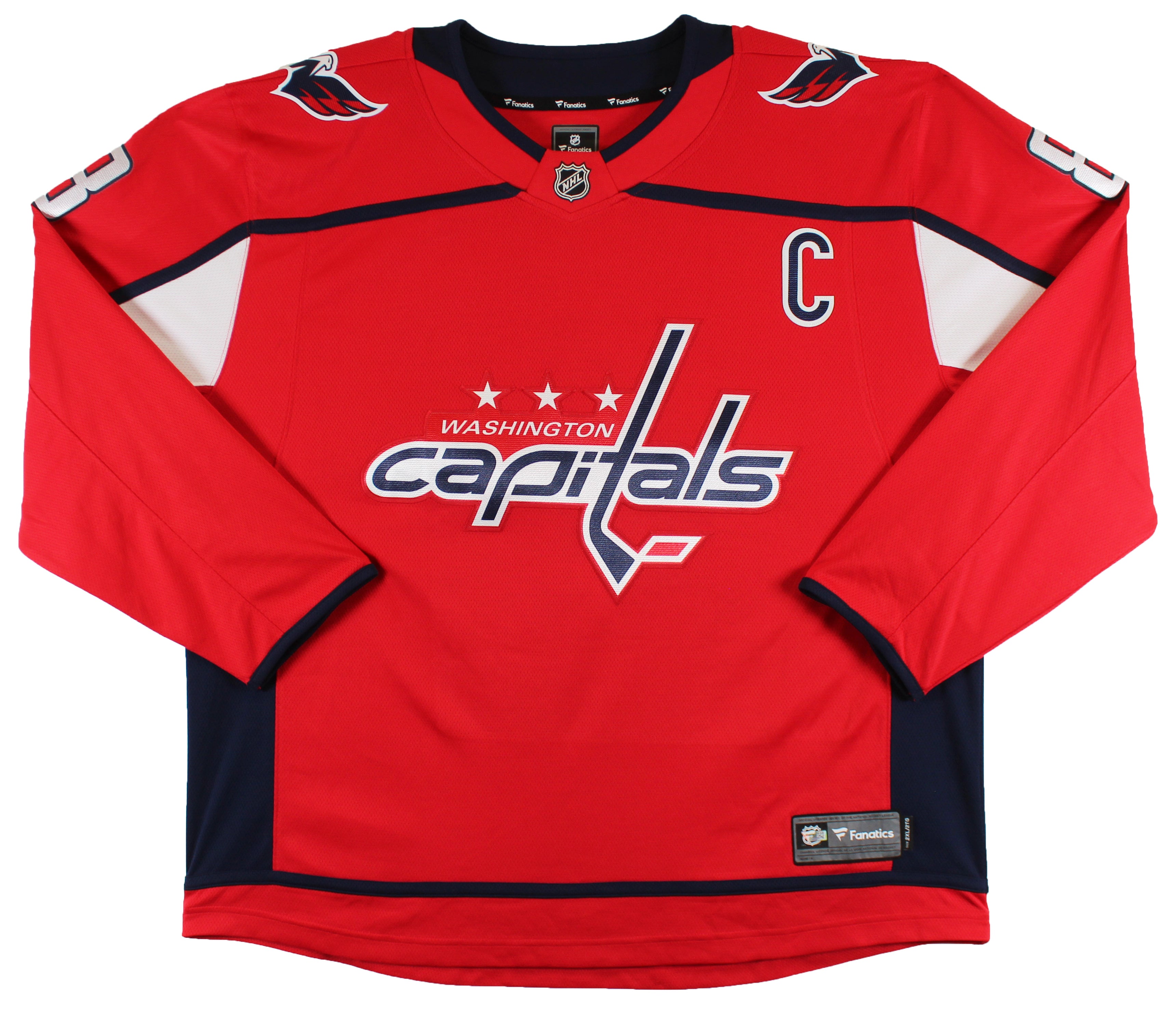 Capitals Alex Ovechkin Authentic Signed Red Fanatics Breakaway Jersey Fanatics