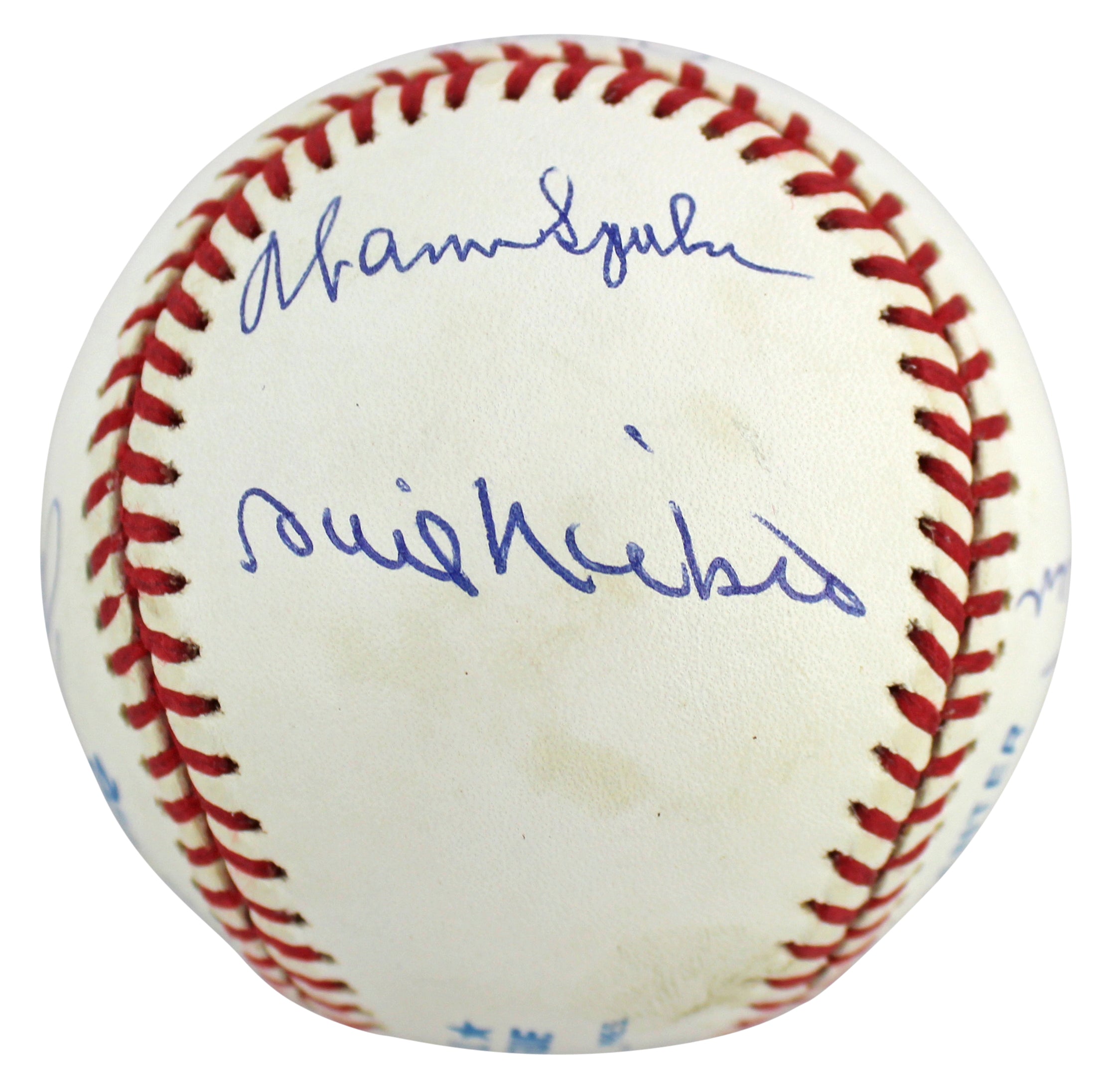 300 Win Club (7) Nolan Ryan, Seaver & Carlton +4 Signed Oal Baseball PSA #W00392