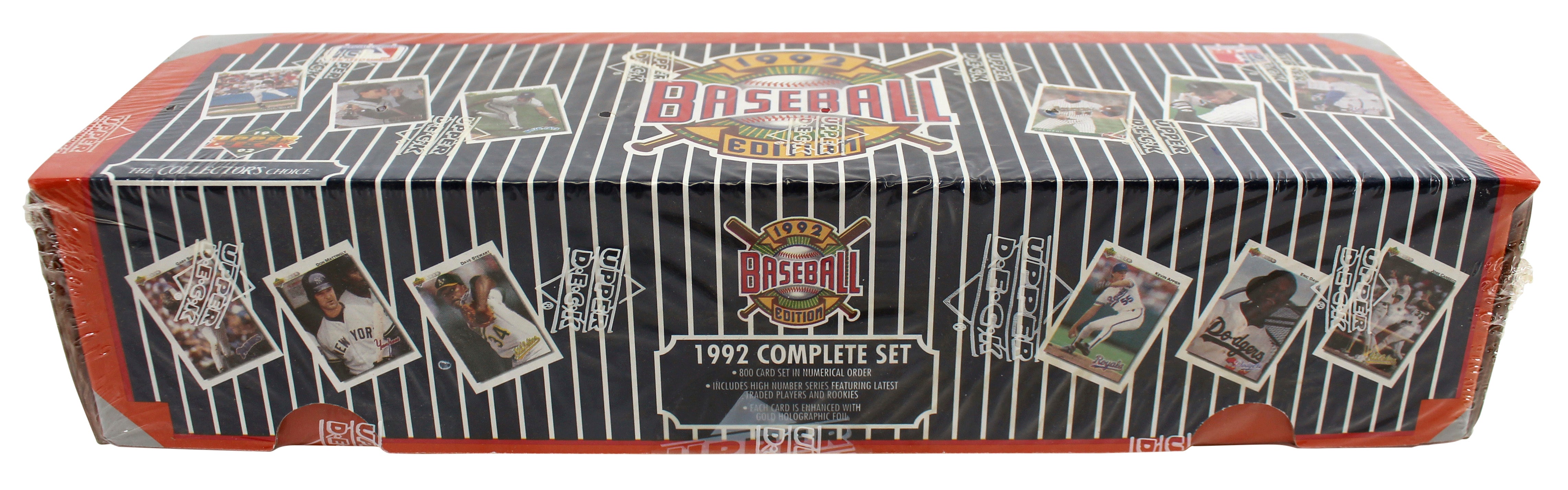 1992 Upper Deck MLB Factory Sealed Complete Set w/ 1992 Team MVP Holographic Set