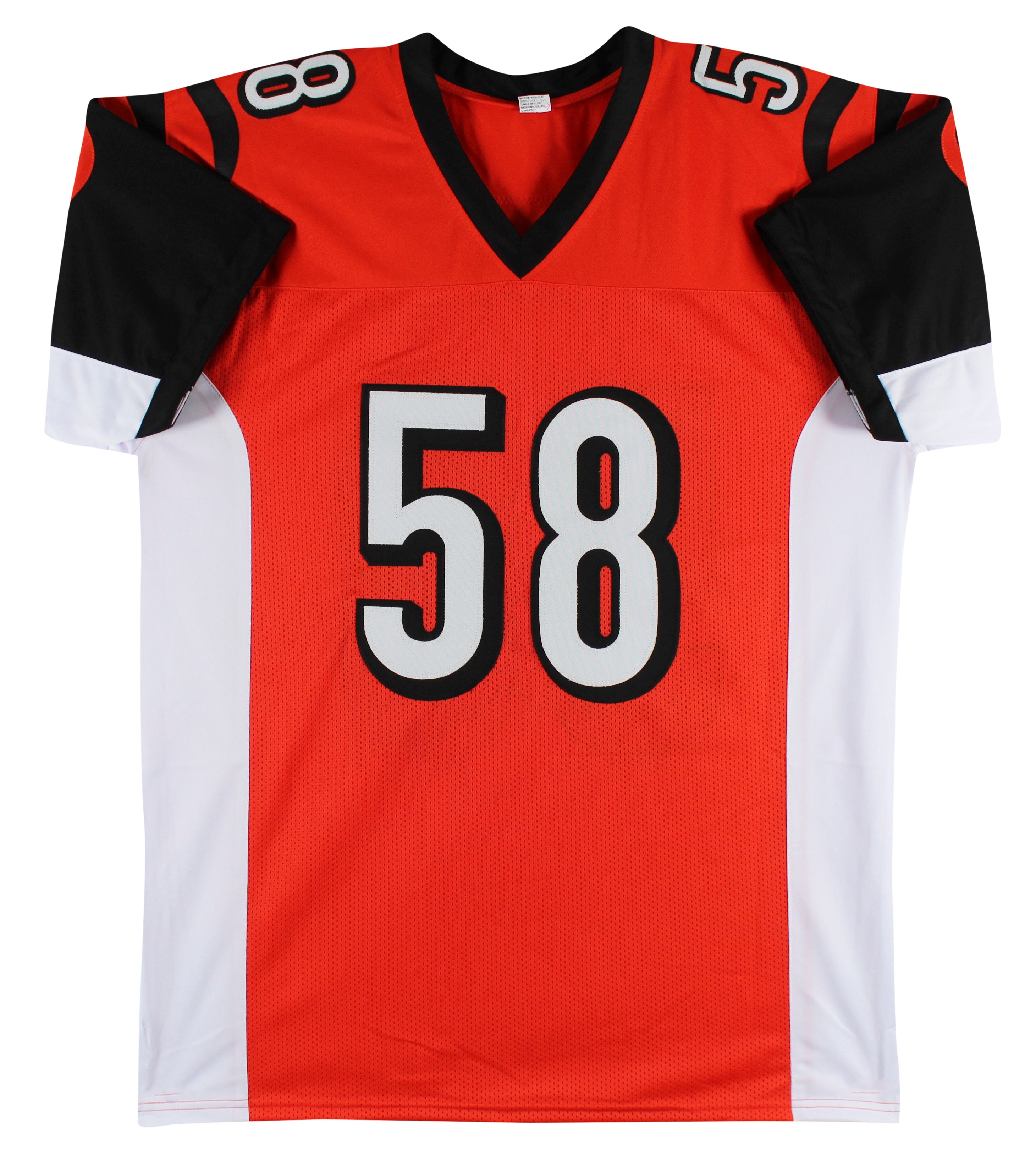 Joseph Ossai Authentic Signed Orange Pro Style Jersey Autographed BAS Witnessed