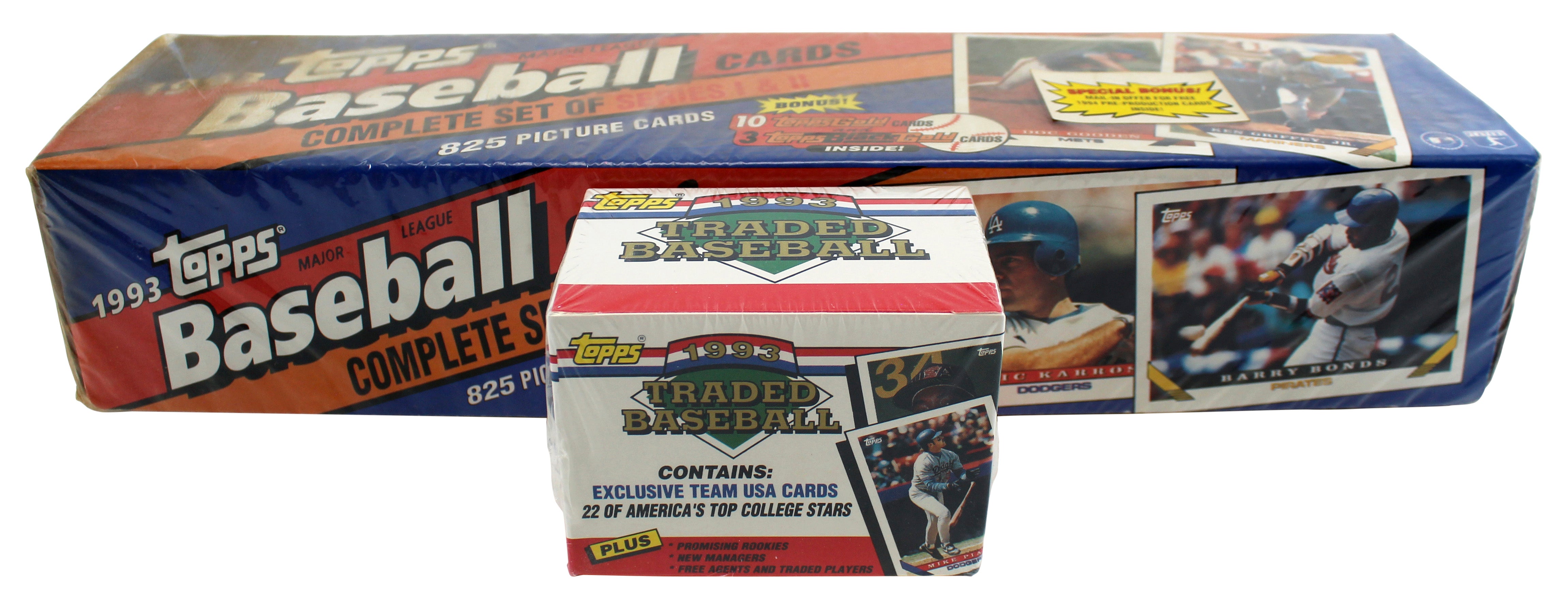 1993 Topps MLB Factory Sealed Complete Card Set w/ 1993 Traded Set Jeter Rookie!