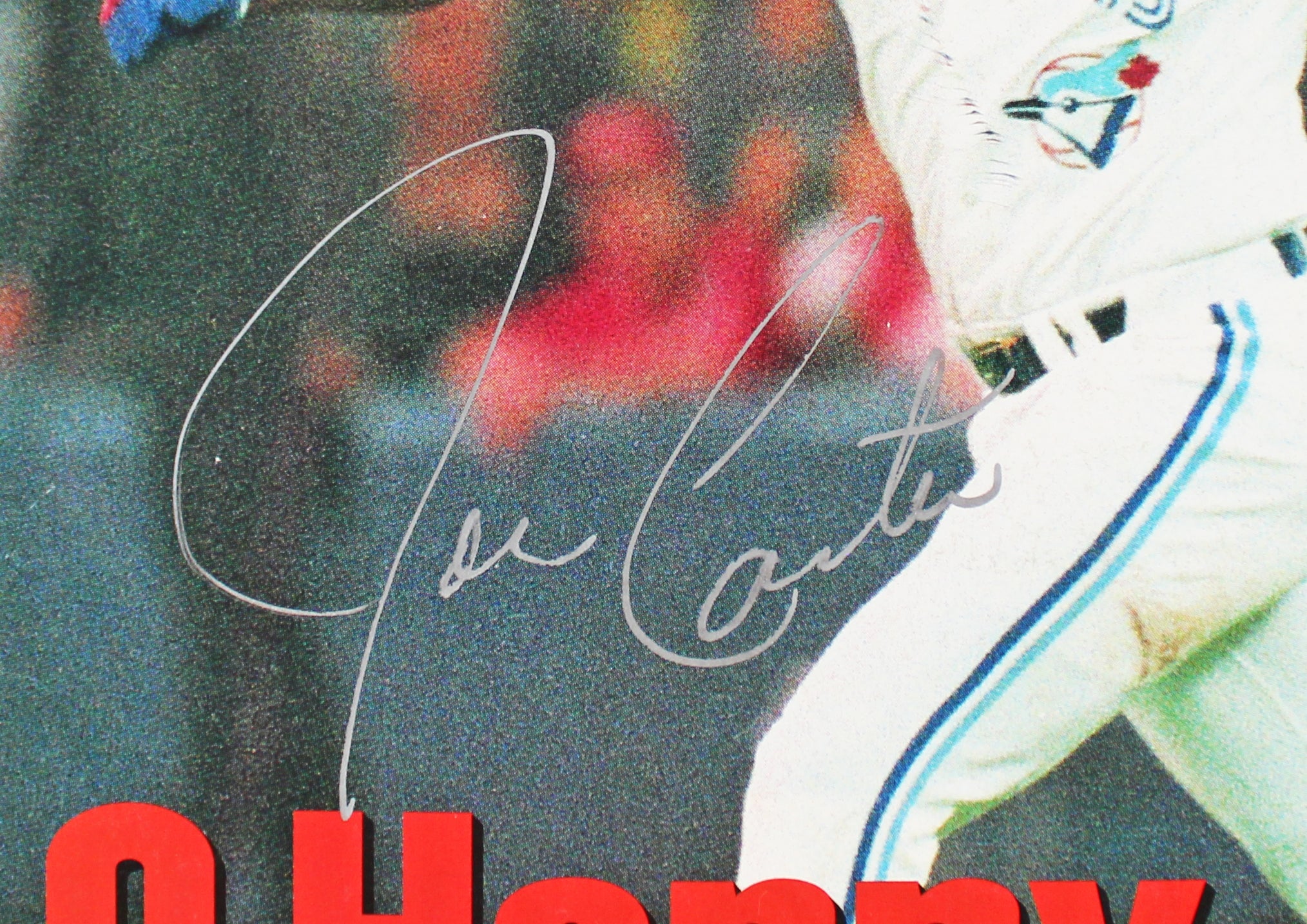 Blue Jays Joe Carter Signed 1993 Sports Illustrated Magazine BAS #BK43729