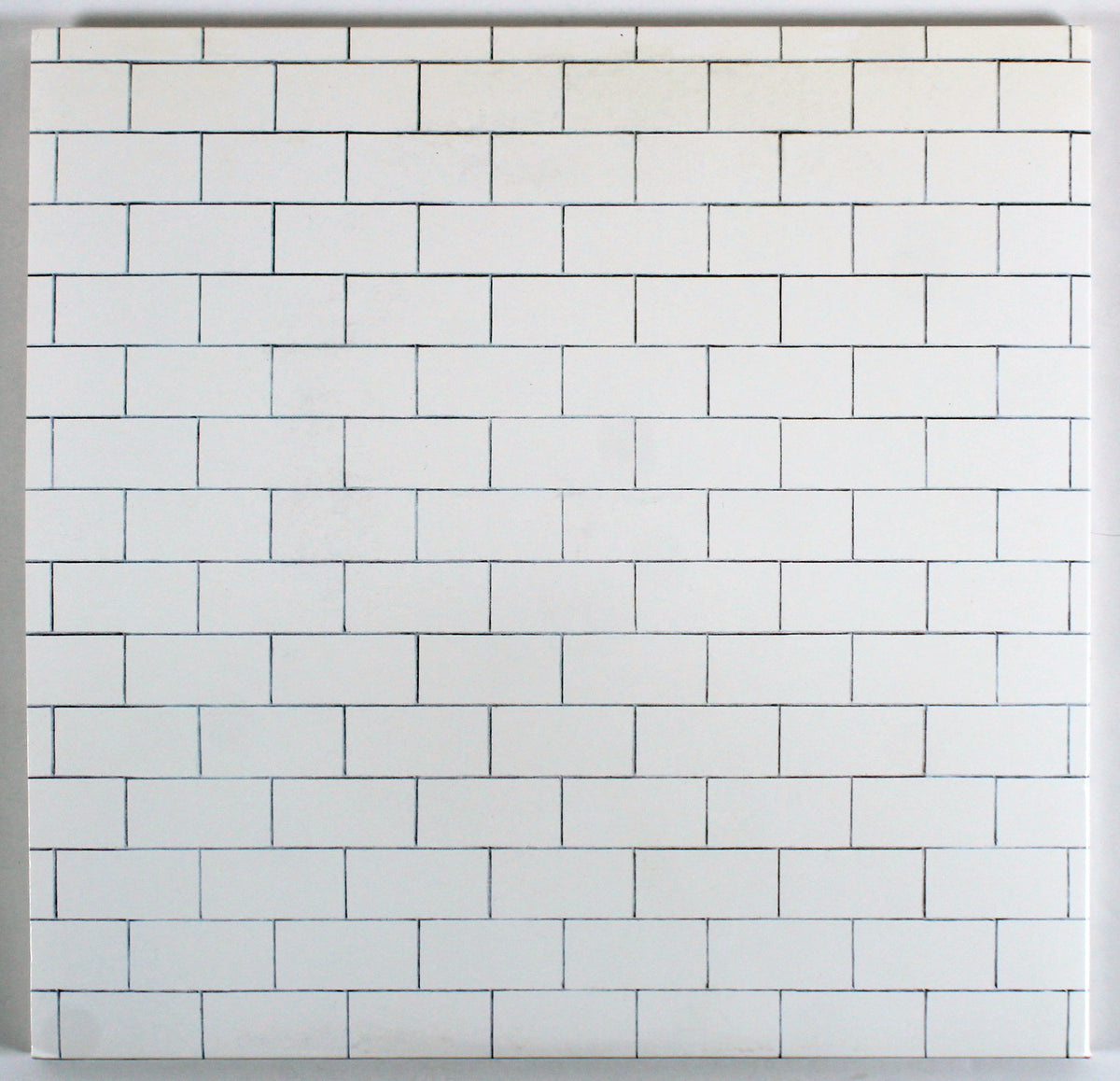 Roger Waters Pink Floyd Signed The Wall Album Cover W/ Vinyl BAS #A09493
