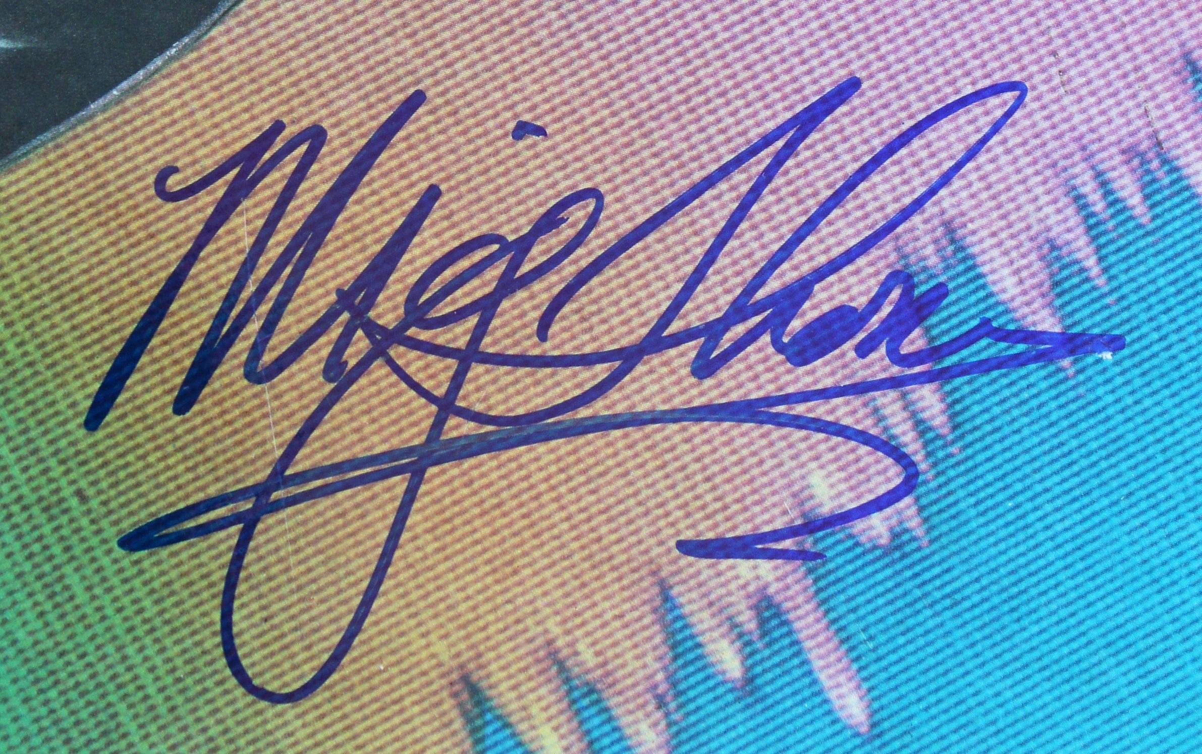 Mickey Thomas Jefferson Starship Signed Modern Times Album Cover BAS #BG82238